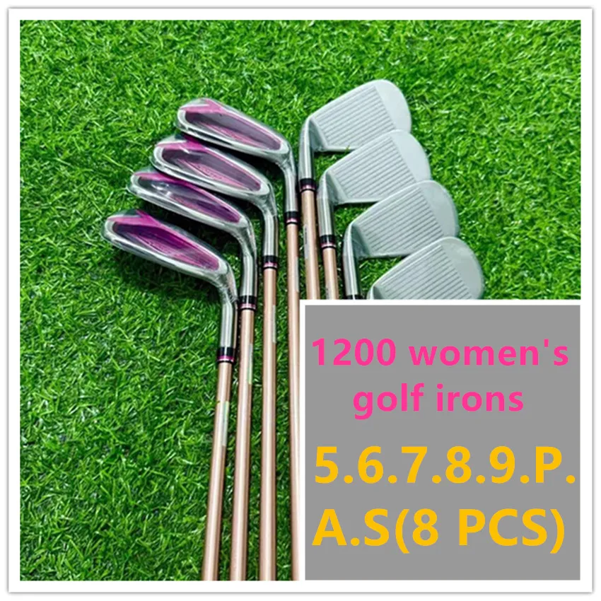 Women's Golf Club MP1200 Golf Iron Set 5.6.7.8.9.P.A.S 8pcs Graphite shaft with Headcover
Women's Golf Club MP1200 Golf Iron Set 5.6.7.8.9.P.A.S 8pcs Graphite shaft with Headcover