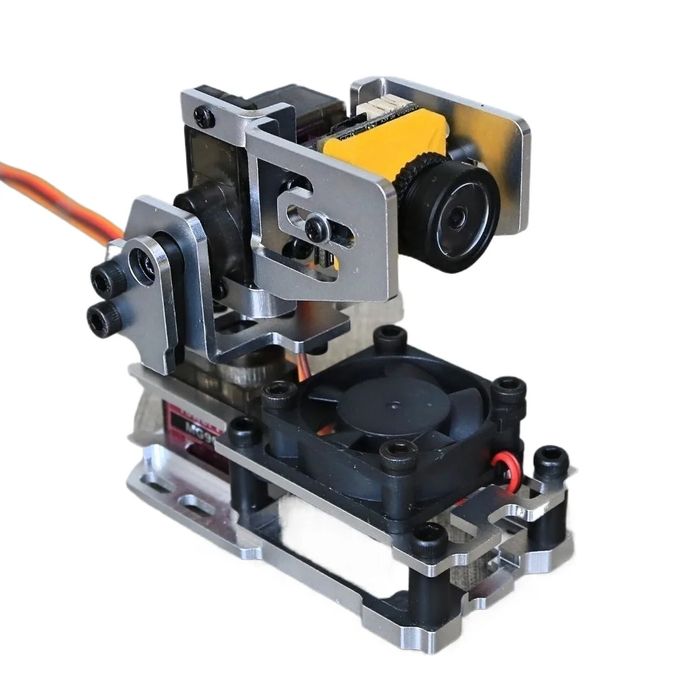 FPV Camera Gimbal Mount Dual-Axis Servo Bracket for Aerial Model Head Tracking
FPV Camera Gimbal Mount Dual-Axis Servo Bracket for Aerial Model Head Tracking