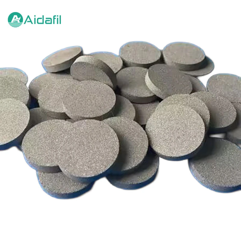 316L stainless steel powder sintered filter, gas detector filter head, instrument precision filter. Filtering accuracy 1-50 μ M.
316L stainless steel powder sintered filter, gas detector filter head, instrument precision filter. Filtering accuracy 1-50 μ M.