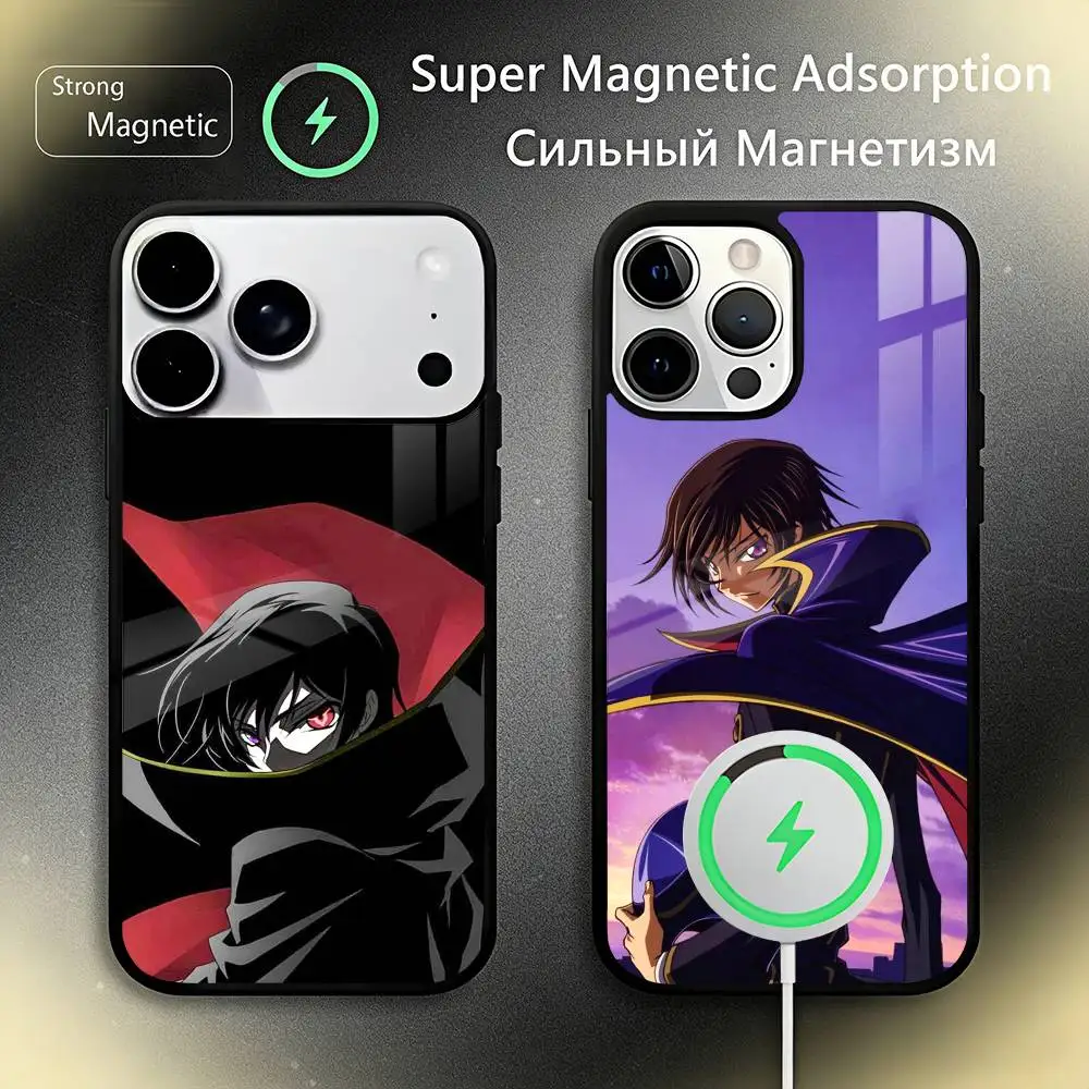 C-Code G-Geass Phone Case For iPhone17,16,15,14,13,12,11 Plus,Pro Max, New Magnetic Wireless Charging
C-Code G-Geass Phone Case For iPhone17,16,15,14,13,12,11 Plus,Pro Max, New Magnetic Wireless Charging