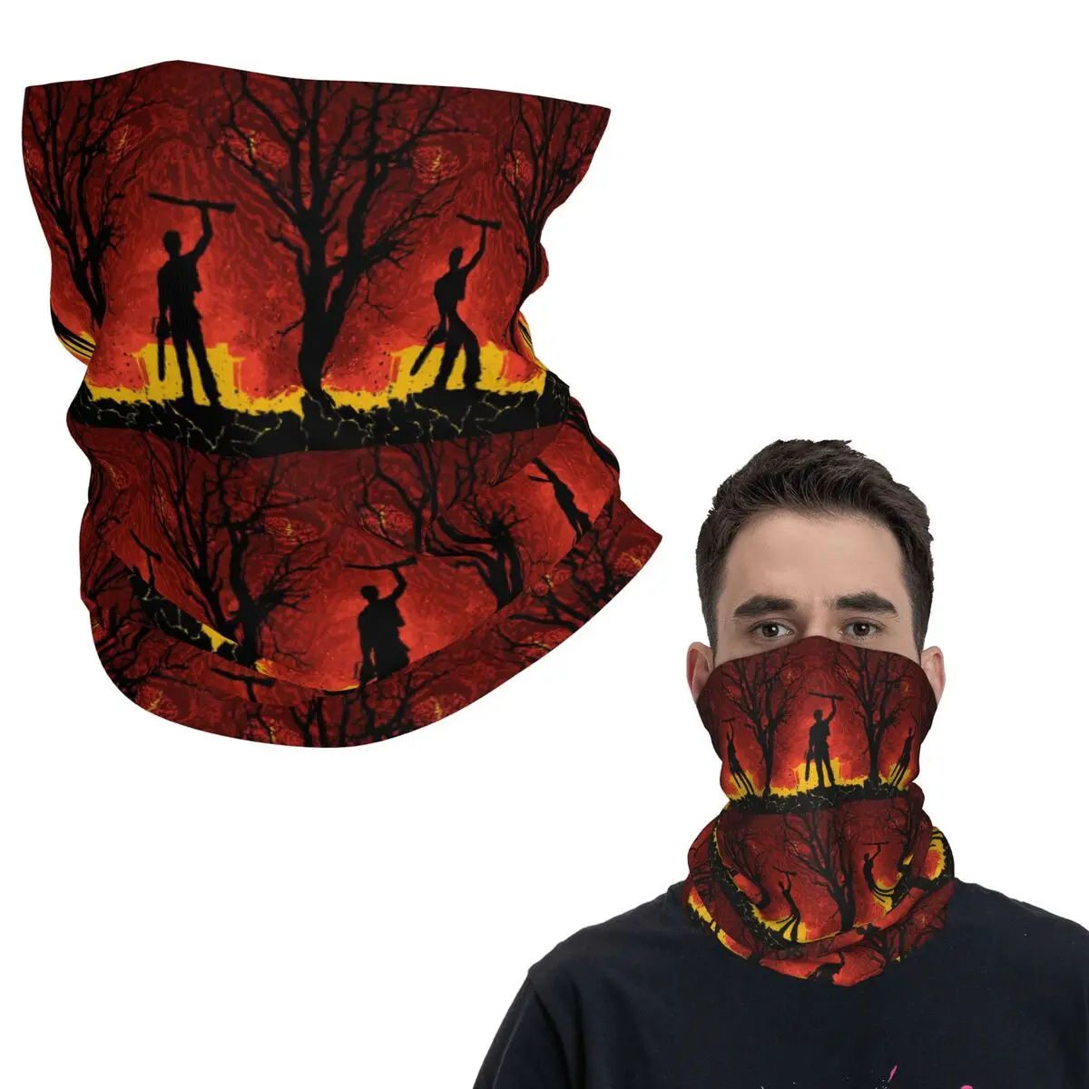 Бандана-маска Ash Evil Dead с принтом, многофункциональный шарф-повязка на голову для мужчин и женщин, для езды на велосипеде
Бандана-маска Ash Evil Dead с принтом, многофункциональный шарф-повязка на голову для мужчин и женщин, для езды на велосипеде
