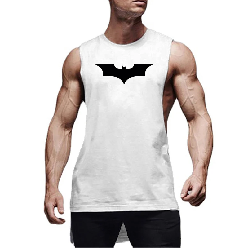 Black Bat Summer Clothing Extend Cut Off Sleeveless Hip-Hop T-Shirts Cotton Gym Bodybuilding Vests Mens Fitness Muscle Tank Tops
Black Bat Summer Clothing Extend Cut Off Sleeveless Hip-Hop T-Shirts Cotton Gym Bodybuilding Vests Mens Fitness Muscle Tank Tops