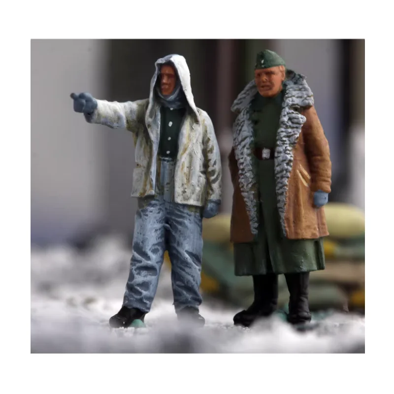 Масштабная модель 1:72 из смолы: немецкие зимние полевые офицеры и солдаты - 2 фигурки, подходят для сцен с танками, коллекционные, для декоративного оформления.
Масштабная модель 1:72 из смолы: немецкие зимние полевые офицеры и солдаты - 2 фигурки, подходят для сцен с танками, коллекционные, для декоративного оформления.