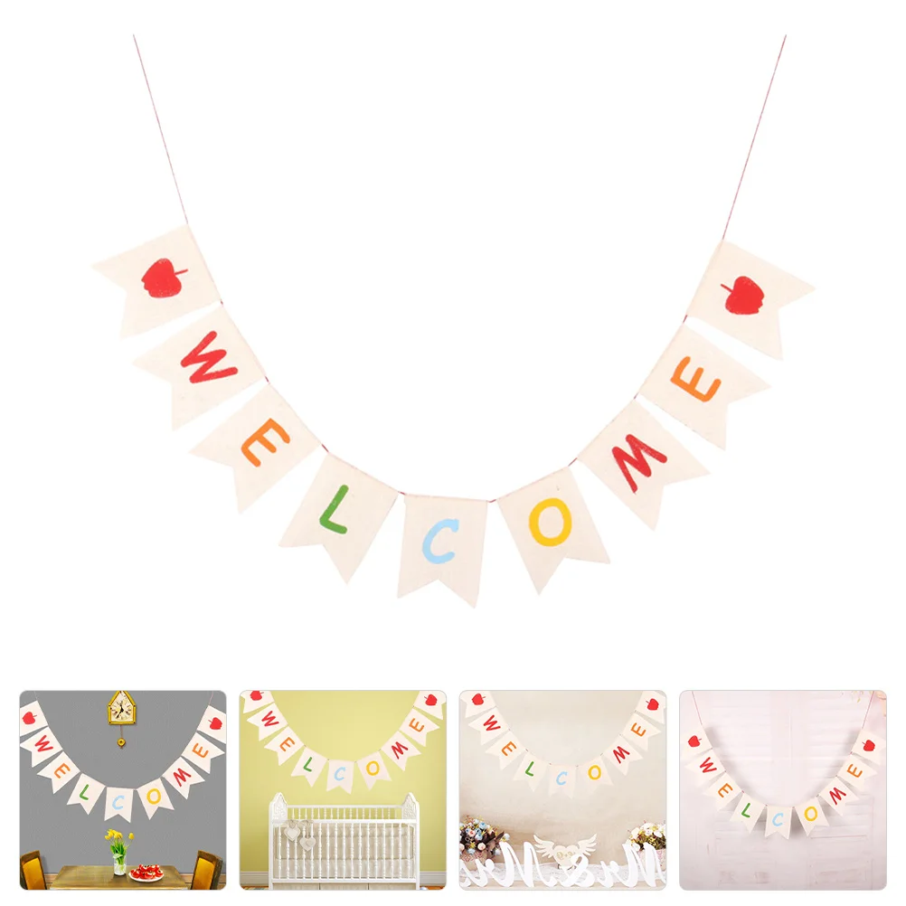 1 Set Welcome Banners Lightweight Compact Back To School Party Flags For Classroom Decoration School Decor Teacher Supplies
1 Set Welcome Banners Lightweight Compact Back To School Party Flags For Classroom Decoration School Decor Teacher Supplies