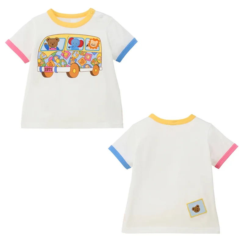2026 Summer Kids T Shirt Baby Boy Girl Cute Animal Cartoon Bear Bus Print Casual Short Sleeve Tee Top
2026 Summer Kids T Shirt Baby Boy Girl Cute Animal Cartoon Bear Bus Print Casual Short Sleeve Tee Top