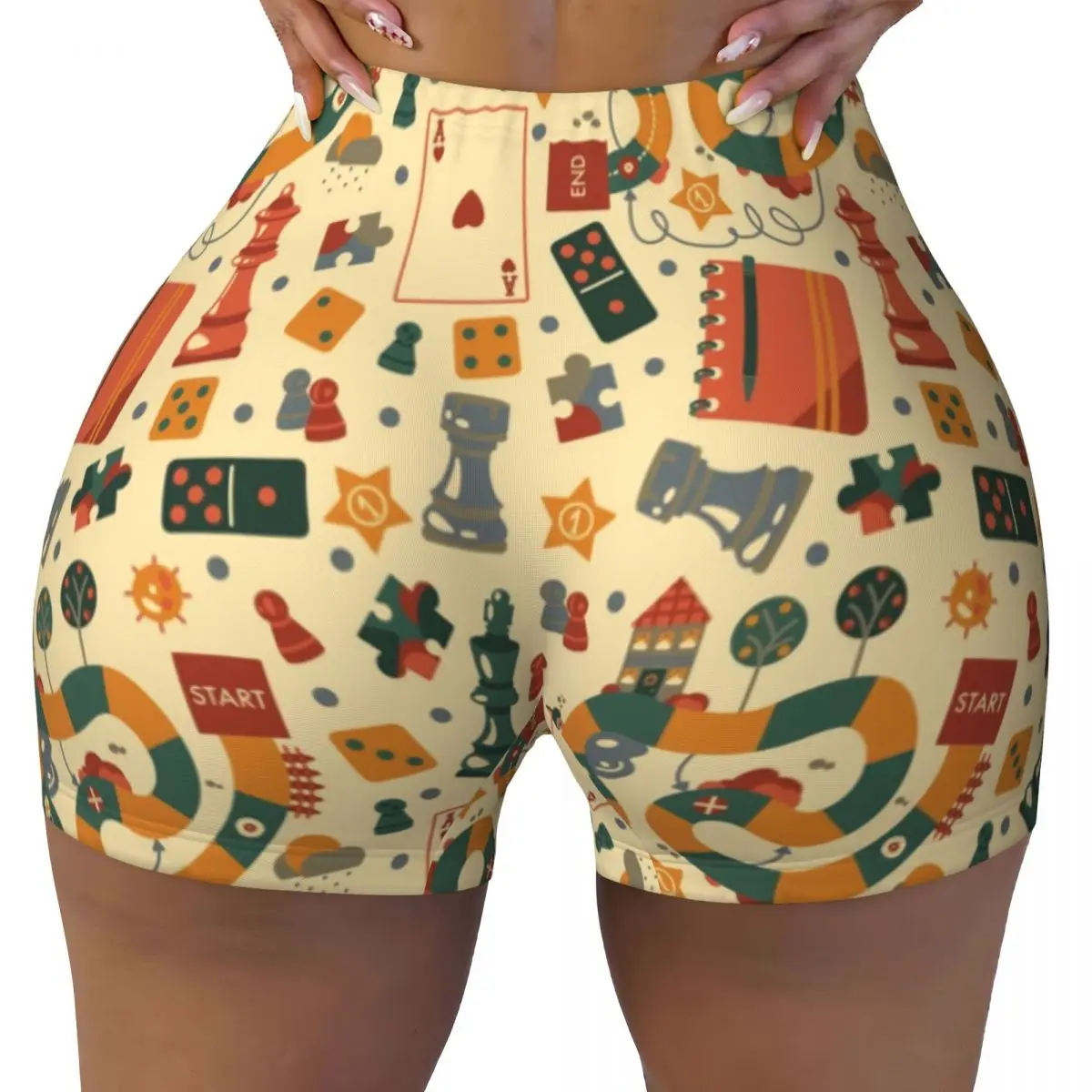 Custom Women Fashion Board Game Workout Yoga Shorts Chess Gym Athletic Volleyball Biker Shorts
Custom Women Fashion Board Game Workout Yoga Shorts Chess Gym Athletic Volleyball Biker Shorts