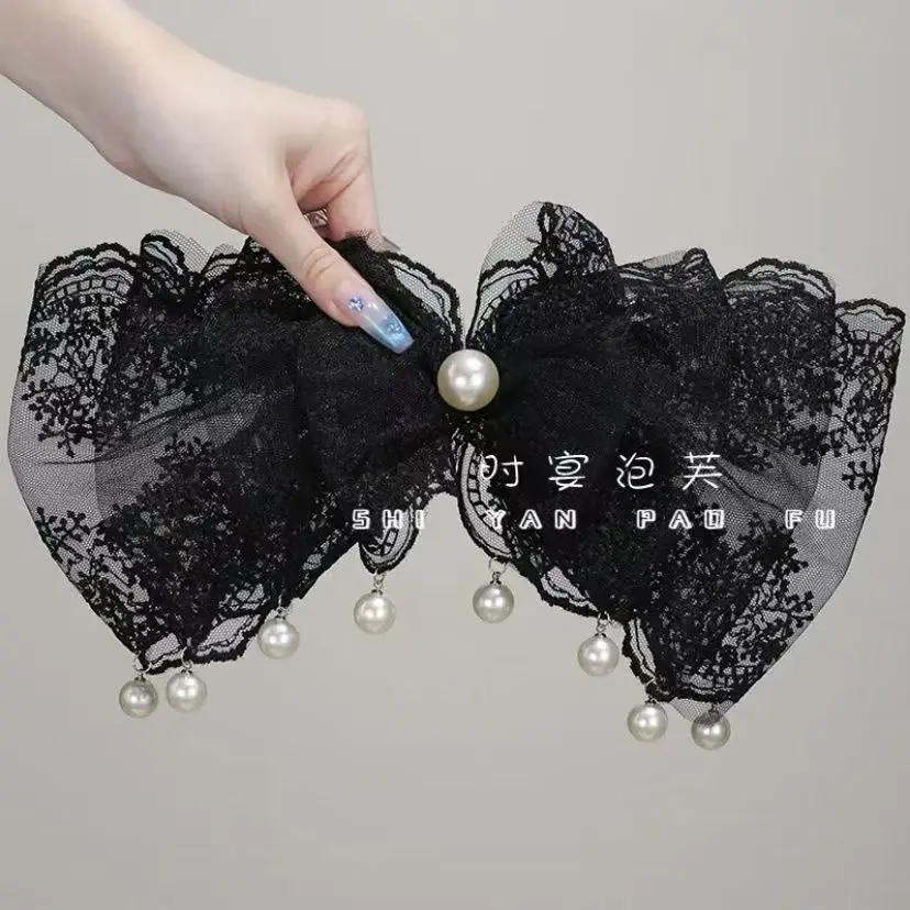 New Western Style Spring Clip Lace Bead Pendant Headpiece for Girls Original Design Dopamine Color Matching One Word Clip
New Western Style Spring Clip Lace Bead Pendant Headpiece for Girls Original Design Dopamine Color Matching One Word Clip