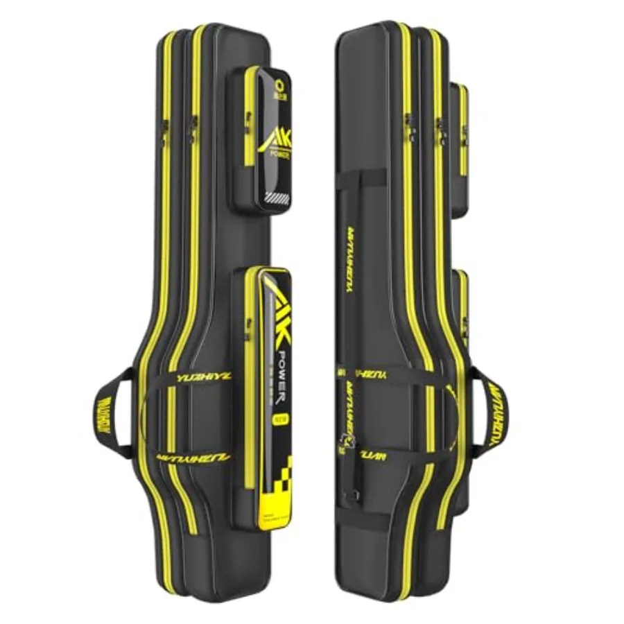 Fishing Rod Case and Bag 1680D Oxford, Wire-Reinforced Anti-Deforming, Foldable Portable, Quick-Access Compartments, Fishing Gi
Fishing Rod Case and Bag 1680D Oxford, Wire-Reinforced Anti-Deforming, Foldable Portable, Quick-Access Compartments, Fishing Gi