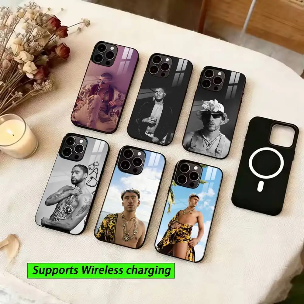 Stylish Male Singer Bad Bunny Phone Case For iPhone15,16,17,14,13,12,11 Plus,Pro Magnetic For Wireless Charging
Stylish Male Singer Bad Bunny Phone Case For iPhone15,16,17,14,13,12,11 Plus,Pro Magnetic For Wireless Charging