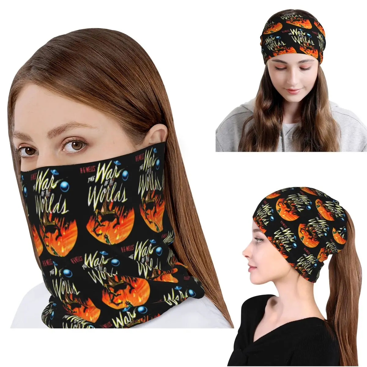 War Of The Worlds Bandana Neck Cover Mask Scarf Multi-use Cycling Scarf Beanies Hat for Men Women Adult Windproof
War Of The Worlds Bandana Neck Cover Mask Scarf Multi-use Cycling Scarf Beanies Hat for Men Women Adult Windproof