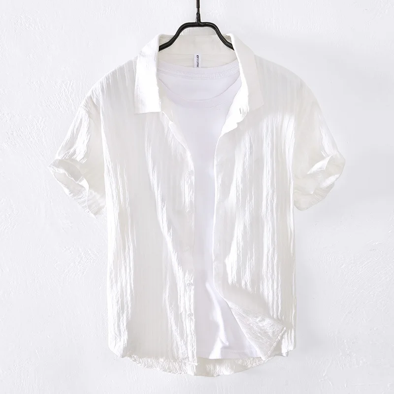 GIOIOMen's Shirt,2025New Loose Solid Color Short Sleeve Shirt,Fashionmen`s clothing
GIOIOMen's Shirt,2025New Loose Solid Color Short Sleeve Shirt,Fashionmen`s clothing