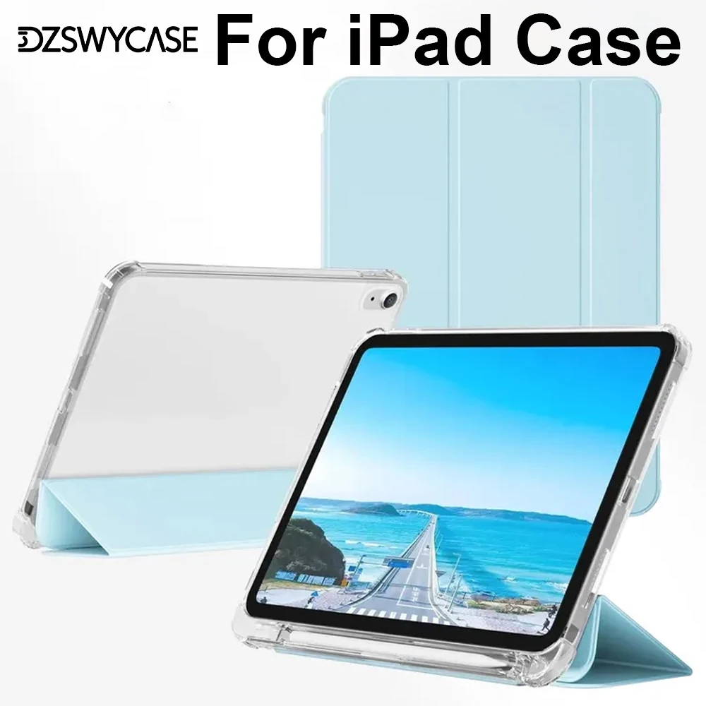 Silicon Case For iPad Air 11 10.9 M2 M3 M4 Pro 11 2020-2022 M5 10th 11th Gen A16 7 8 9th 10.2 5 6th Frosted Transparent Cover
Silicon Case For iPad Air 11 10.9 M2 M3 M4 Pro 11 2020-2022 M5 10th 11th Gen A16 7 8 9th 10.2 5 6th Frosted Transparent Cover