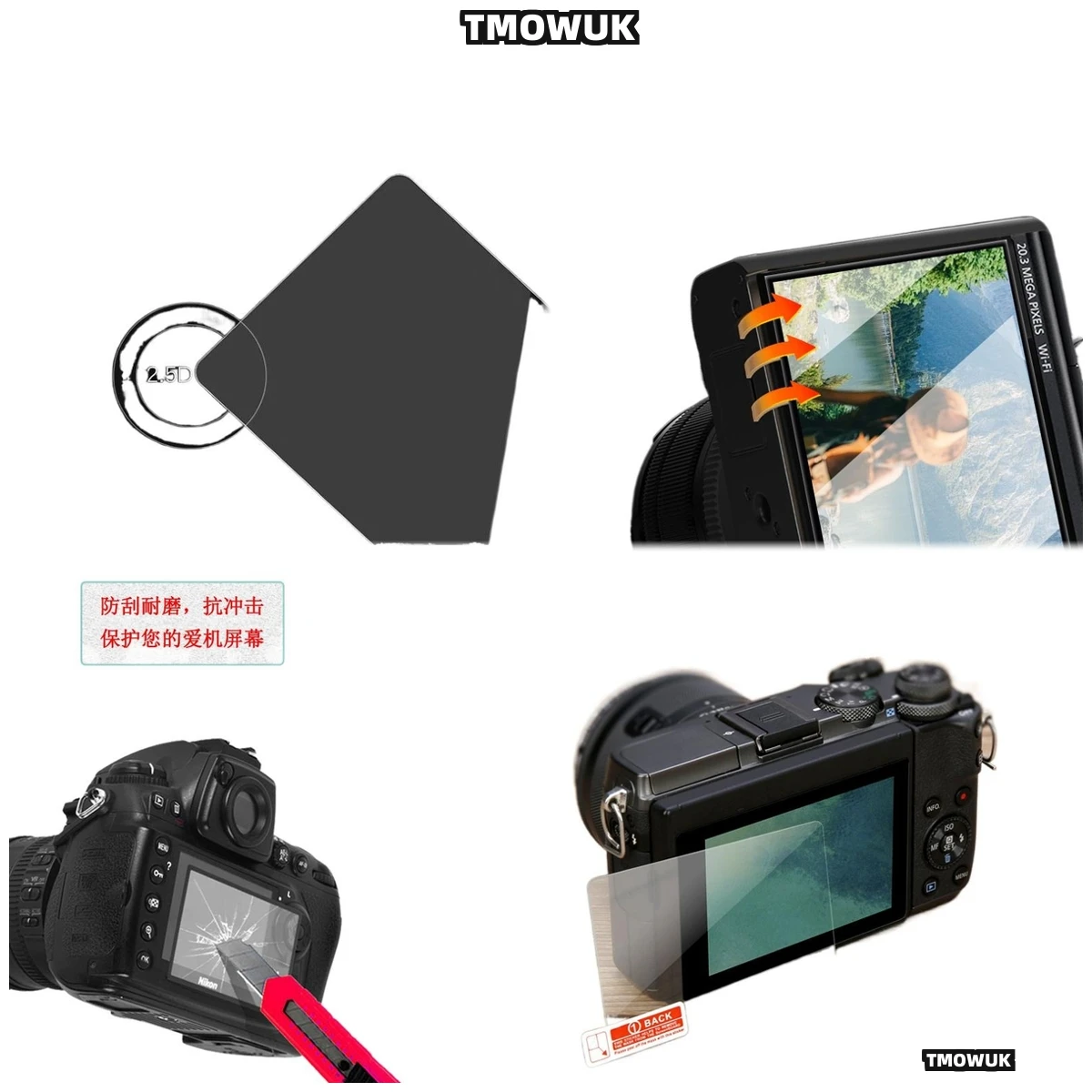For RX100M2 RX100M3 RX100M4 RX100M5 RX100M7 RX1, 9H Tempered Glass Screen Protector, Ultimate LCD Shield
For RX100M2 RX100M3 RX100M4 RX100M5 RX100M7 RX1, 9H Tempered Glass Screen Protector, Ultimate LCD Shield