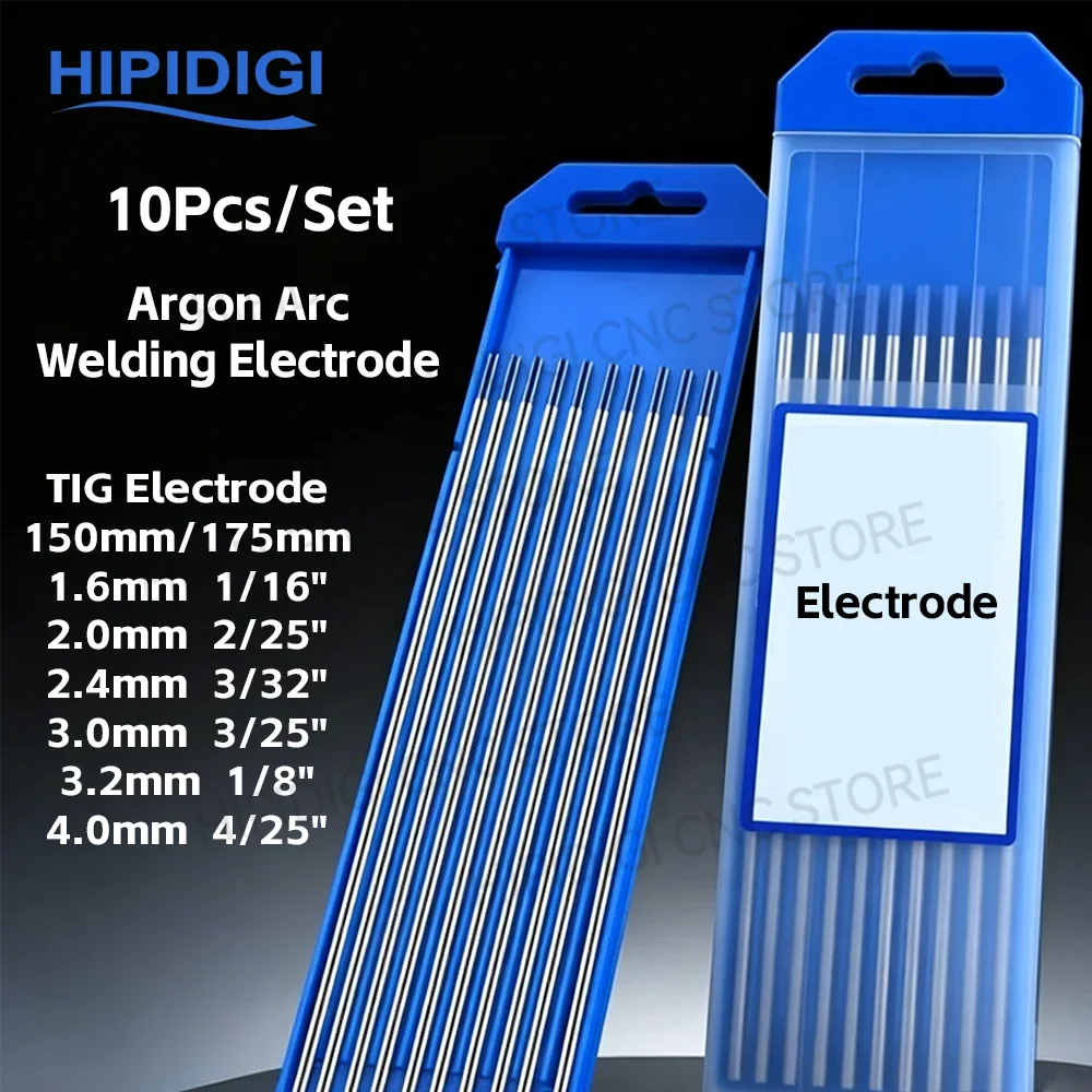 10Pcs/Set 150MM 175MM Electrode Head Needle TIG Electrode Argon Arc Welding Electrode WL20 WL15 WT20 Electrode for TIG Welder
10Pcs/Set 150MM 175MM Electrode Head Needle TIG Electrode Argon Arc Welding Electrode WL20 WL15 WT20 Electrode for TIG Welder
