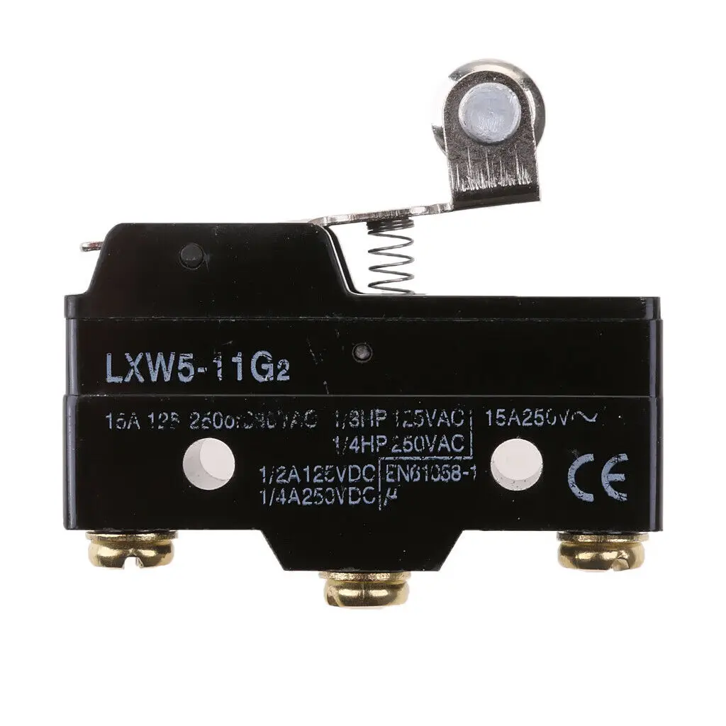 LXW5-11G2 Roller Hinge Lever SPDT 1NO 1NC Momentary Limit Switch For AC Control Circuits DC Control Circuits AC 250V,DC 220V
LXW5-11G2 Roller Hinge Lever SPDT 1NO 1NC Momentary Limit Switch For AC Control Circuits DC Control Circuits AC 250V,DC 220V