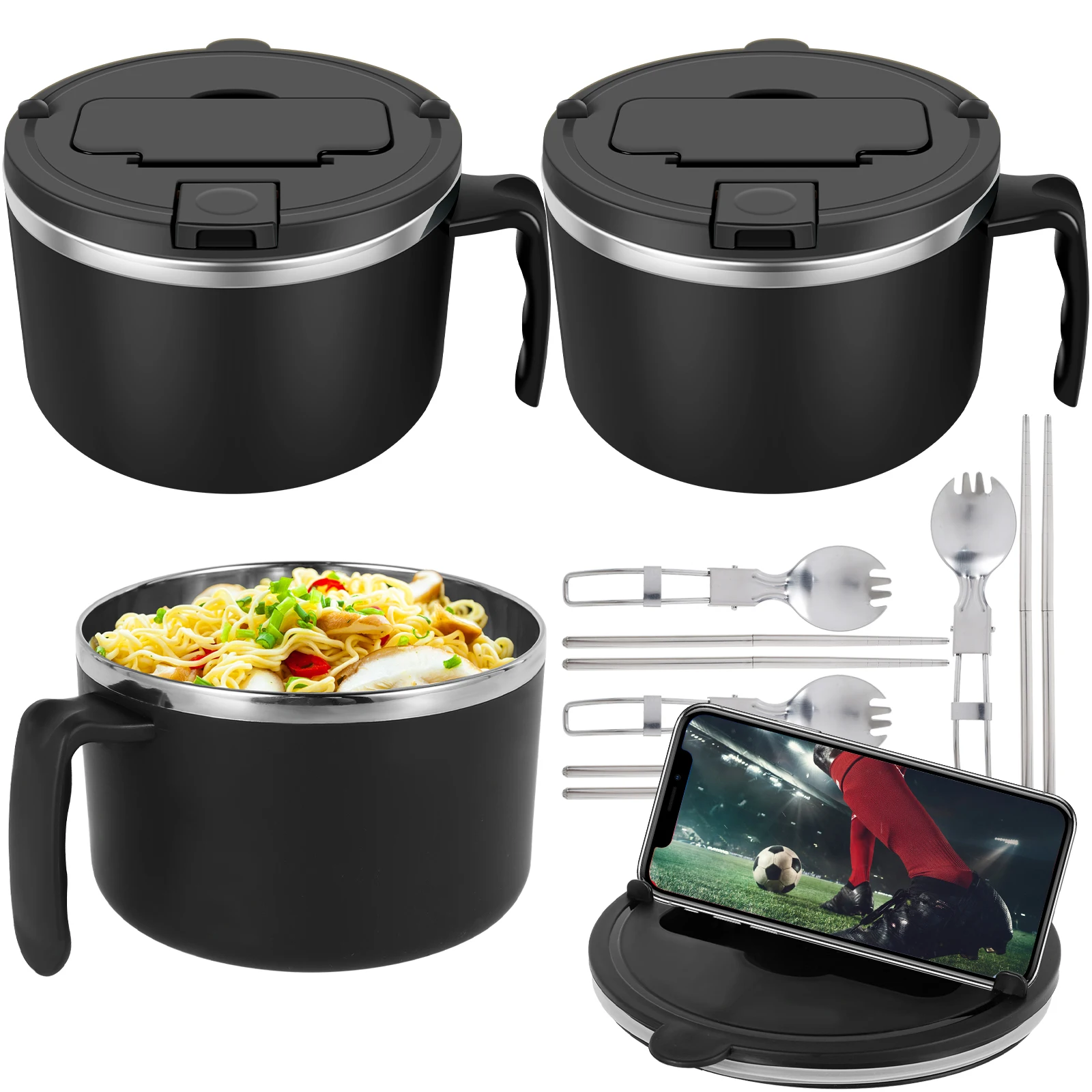 Microwave Ramen Cooker Time Saving Microwave Soup Bowl Safe Ramen Cooker Reusable Microwave Ramen Noodle Bowl Set Large Capacity
Microwave Ramen Cooker Time Saving Microwave Soup Bowl Safe Ramen Cooker Reusable Microwave Ramen Noodle Bowl Set Large Capacity