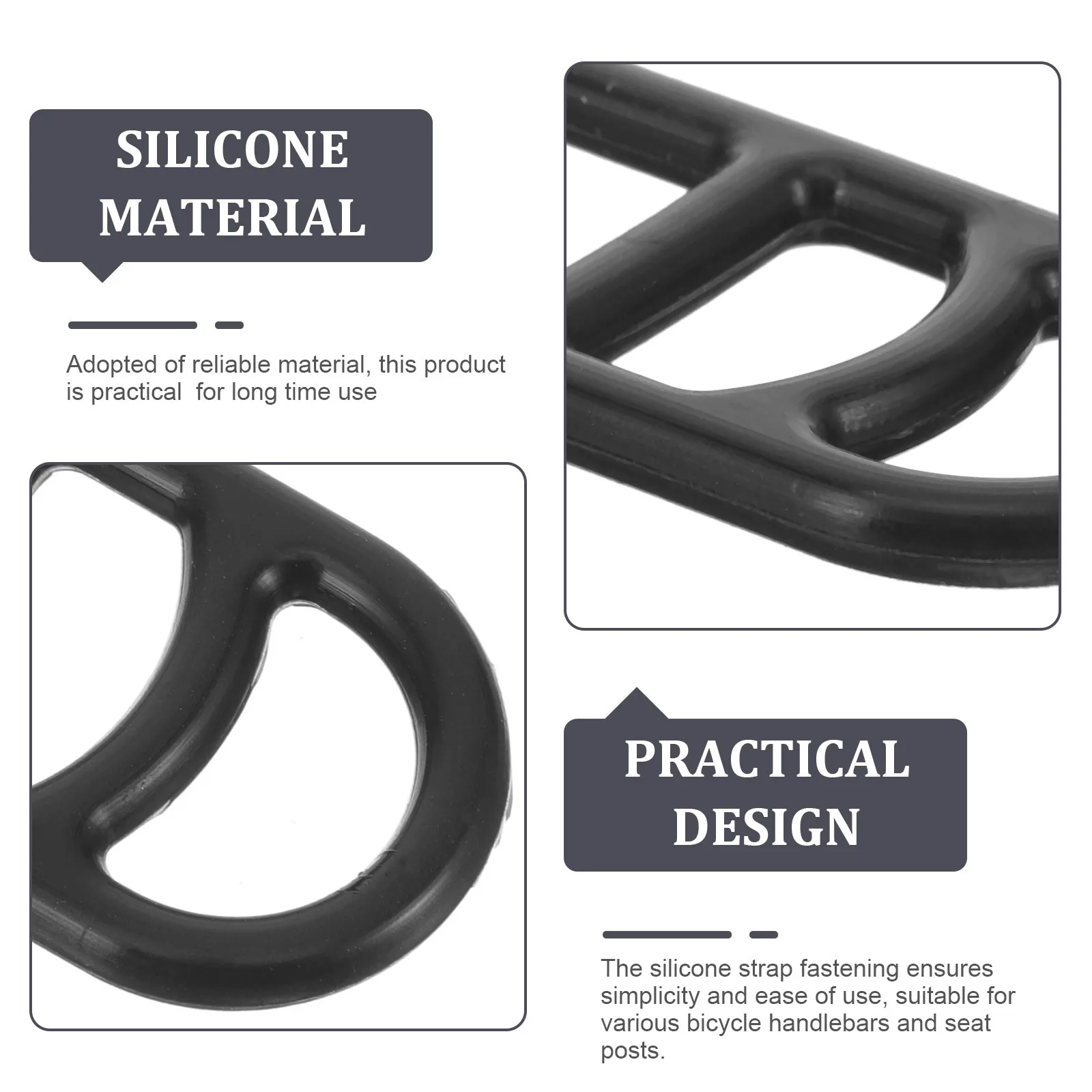 10pcs Bicycle Light Strap Silicone Mount For Front Rear Lights Universal Fixing Strap Cycling Lamp Mount Lightweight Sturdy
10pcs Bicycle Light Strap Silicone Mount For Front Rear Lights Universal Fixing Strap Cycling Lamp Mount Lightweight Sturdy