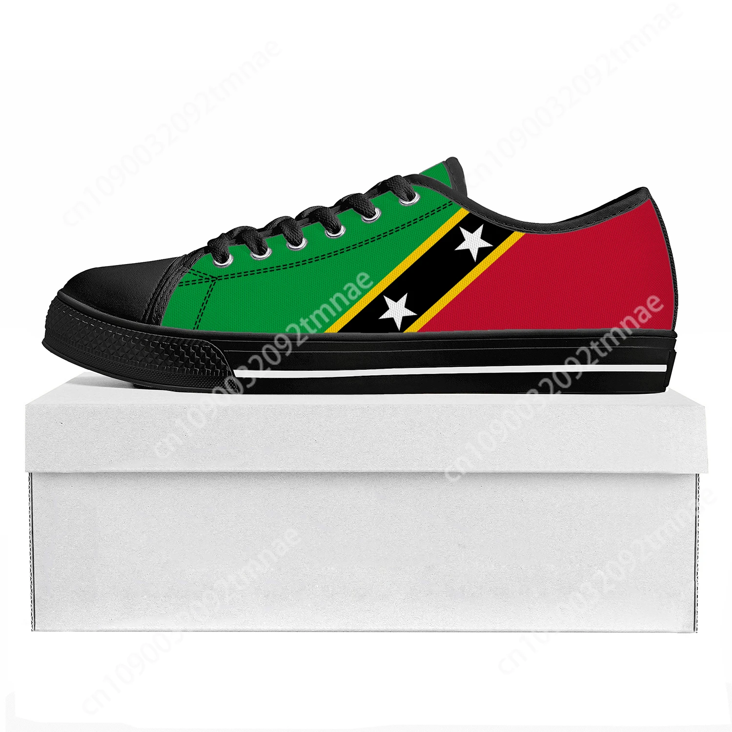 St Kitts and Nevis Flag Low Top High Quality Sneakers Mens Womens Teenager Canvas Sneaker Prode Casual Couple Shoes Custom Shoe
St Kitts and Nevis Flag Low Top High Quality Sneakers Mens Womens Teenager Canvas Sneaker Prode Casual Couple Shoes Custom Shoe