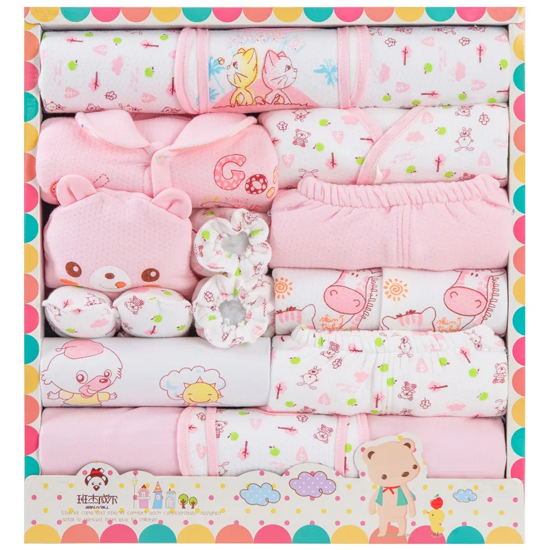 100% Cotton Newborn Baby Gift Clothing Set Spring Summer Clothes Casual Cartoon Print 18 Pieces Infant Underwear Suits 2023 New
100% Cotton Newborn Baby Gift Clothing Set Spring Summer Clothes Casual Cartoon Print 18 Pieces Infant Underwear Suits 2023 New