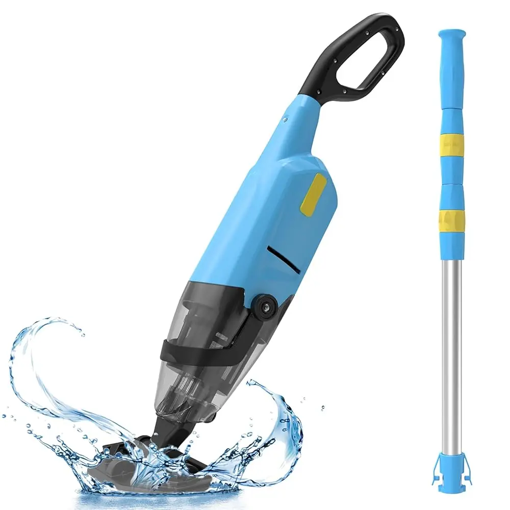 Pool Vacuum For Above Ground Pool, Cordl Handheld Rechargeable Pool Cleaner With Running Time Up To 90 Minutes For Sand And
Pool Vacuum For Above Ground Pool, Cordl Handheld Rechargeable Pool Cleaner With Running Time Up To 90 Minutes For Sand And