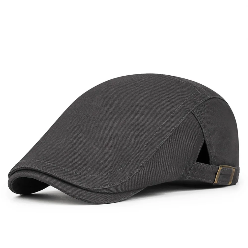 Fashion Solid Color Men Beret Hat Korean Style Adjustable Mesh Flat Cap British Style Casual Forward Peaked Cap Men
Fashion Solid Color Men Beret Hat Korean Style Adjustable Mesh Flat Cap British Style Casual Forward Peaked Cap Men