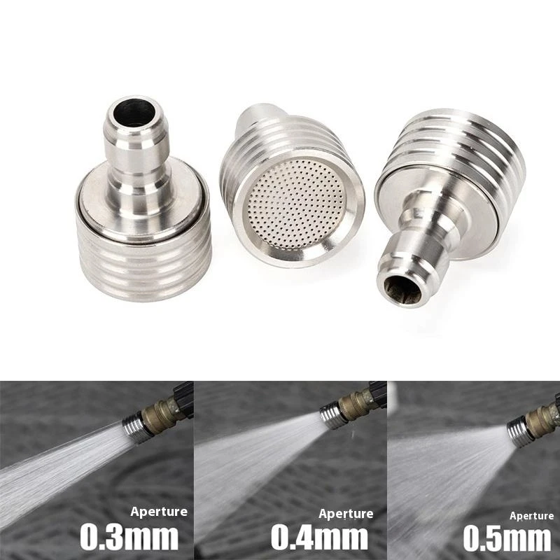 High Pressure 1/4 Interface Quick Connect Water Sprinkler Washing Nozzle Stainless Steel Shower Blades Wash Cars Irrigation Tool
High Pressure 1/4 Interface Quick Connect Water Sprinkler Washing Nozzle Stainless Steel Shower Blades Wash Cars Irrigation Tool