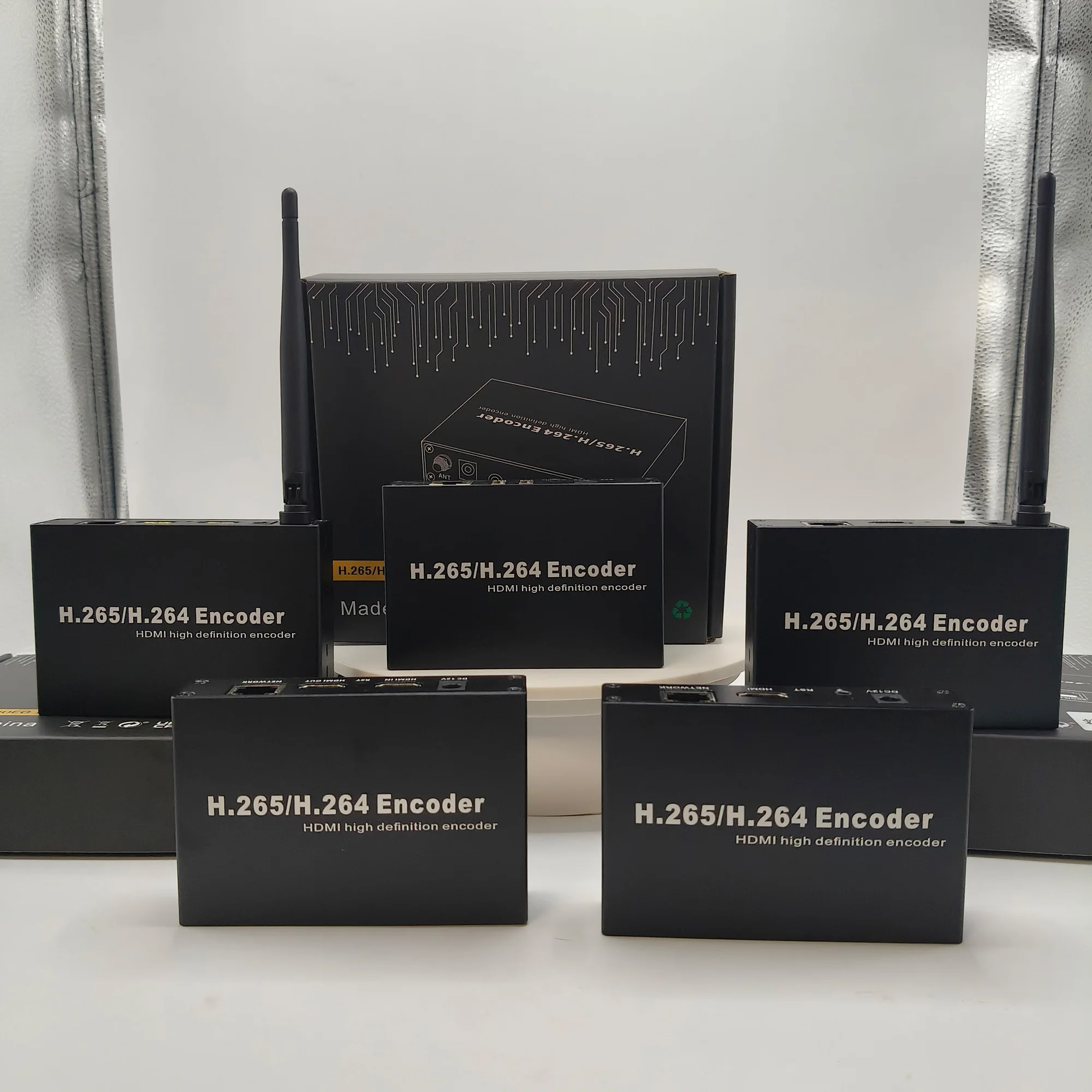 HD 4k Encoder Live Streaming H.265 HEVC H.264 WiFi HD to IP Video Encoder with TF Card Recording RTMP RTSP SRT UDP HLS ONVIF
HD 4k Encoder Live Streaming H.265 HEVC H.264 WiFi HD to IP Video Encoder with TF Card Recording RTMP RTSP SRT UDP HLS ONVIF
