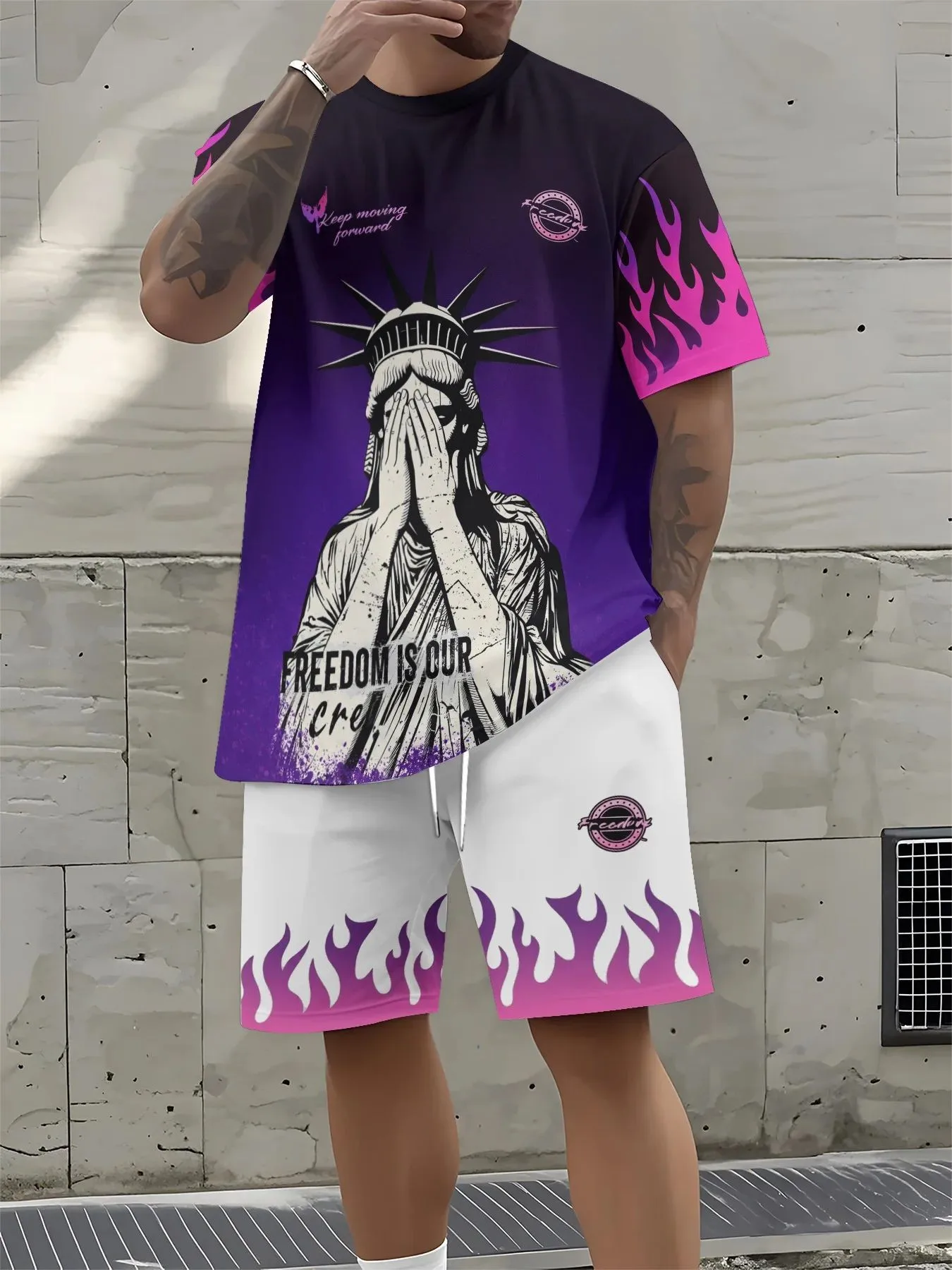 2026 Summer Men's Suit - Jesus Print - Breathable Lightweight Casual Fashionable Outdoor Men's Clothing
2026 Summer Men's Suit - Jesus Print - Breathable Lightweight Casual Fashionable Outdoor Men's Clothing