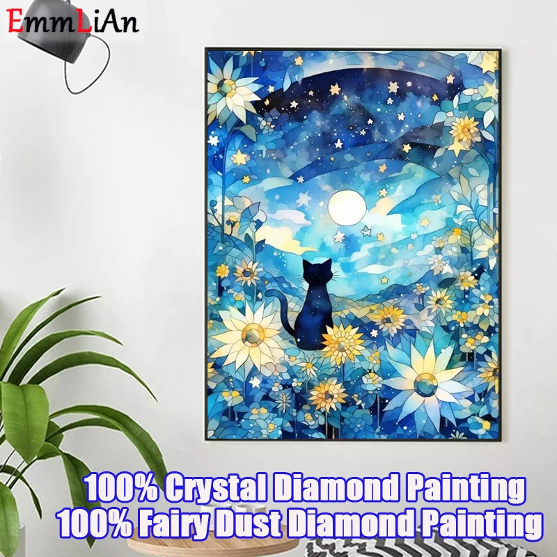 2024 New Fairy Dust Diamond Painting Cross Stitch Kit Cat Sunflower Full Crystal Mosaic Embroidery Moon Rhinestones Home Decor
2024 New Fairy Dust Diamond Painting Cross Stitch Kit Cat Sunflower Full Crystal Mosaic Embroidery Moon Rhinestones Home Decor