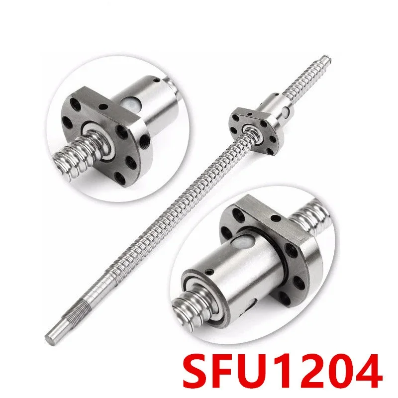1pc C7 grade cold rolled ball screw nut assembly SFU1204 ball screw combination set
1pc C7 grade cold rolled ball screw nut assembly SFU1204 ball screw combination set