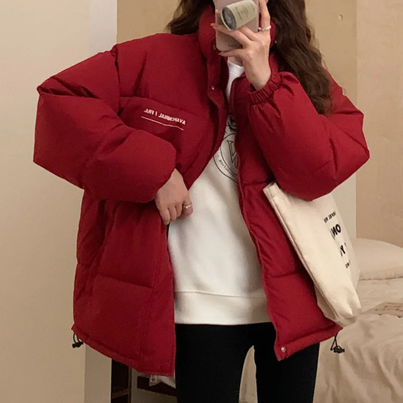 Fashion Soild Color Coats Down Padded Jacket Women Short 2023 New Korean Version Cotton Padded Parkas Winter Long Sleeve Jacket
Fashion Soild Color Coats Down Padded Jacket Women Short 2023 New Korean Version Cotton Padded Parkas Winter Long Sleeve Jacket