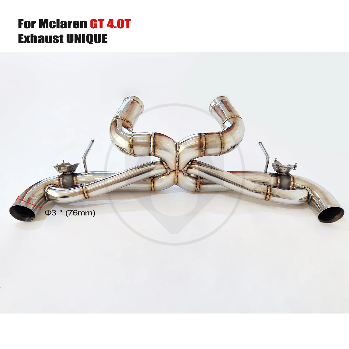 UNIQUE For MClarence GT 4.0T performance valve exhaust system ss304 exhaust muffler
UNIQUE For MClarence GT 4.0T performance valve exhaust system ss304 exhaust muffler