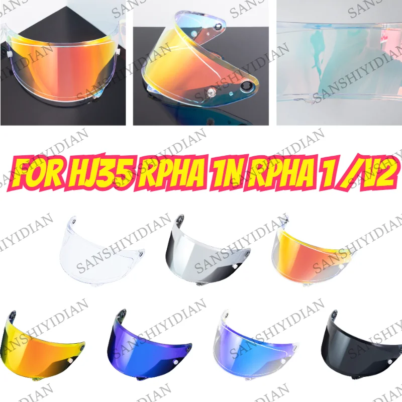 Motorcycle Helmet Visor Lens For HJ35 Rpha 1N RPHA 1 /V2 Carbon Replace Anti-UV Dustproof Windshield Helmets Accessories
Motorcycle Helmet Visor Lens For HJ35 Rpha 1N RPHA 1 /V2 Carbon Replace Anti-UV Dustproof Windshield Helmets Accessories