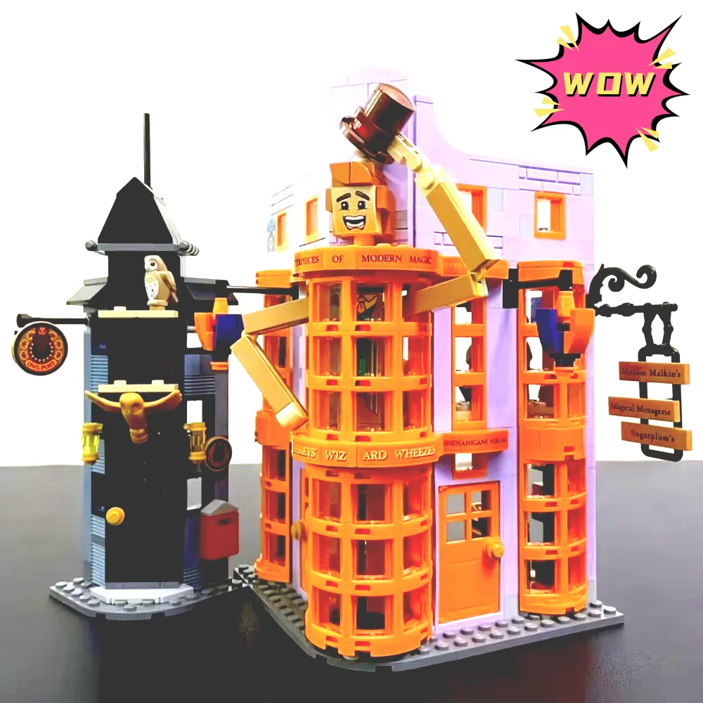 New Hot Magic Tricks Workshop Building Blocks Magical Home Decor Model Ornament For 76422 Birthday Christmas Gifts
New Hot Magic Tricks Workshop Building Blocks Magical Home Decor Model Ornament For 76422 Birthday Christmas Gifts
