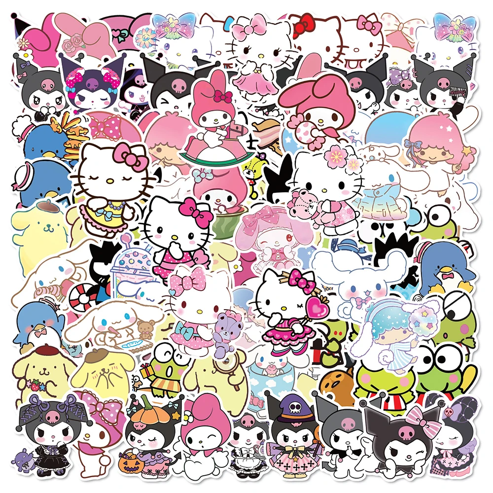 10/30/50/100pcs Sanrio Pochacco Cartoon Stickers Kuromi Hello Kitty Sticker Laptop Skateboard Diary Scrapbooking Decal Toys Gift
10/30/50/100pcs Sanrio Pochacco Cartoon Stickers Kuromi Hello Kitty Sticker Laptop Skateboard Diary Scrapbooking Decal Toys Gift