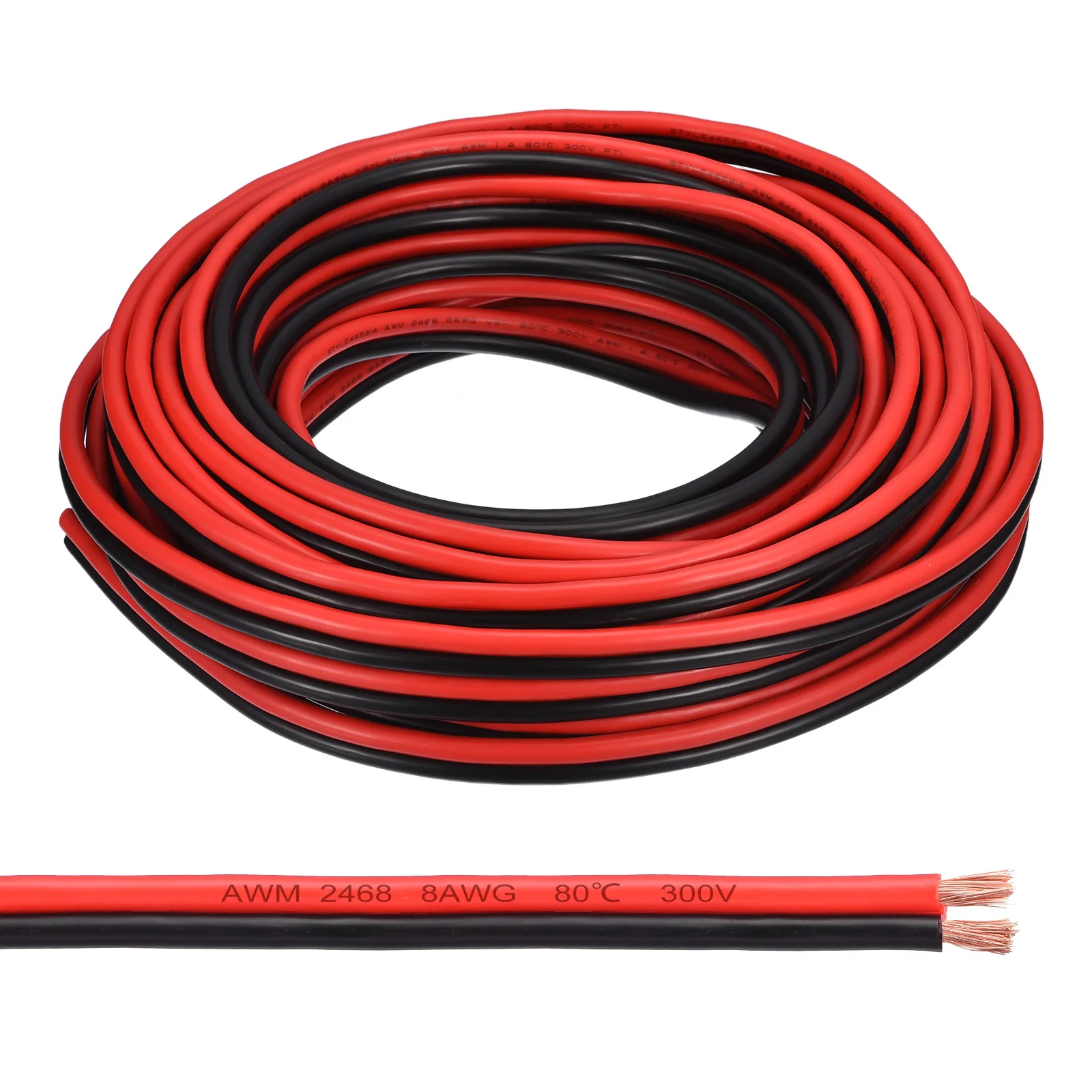 15/30m Electrical Wire Cable 12AWG 10AWG 8AWG 2468 Red Black Electrical Wire PVC Cord Copper Cable for LED Strips Lamps Lighting
15/30m Electrical Wire Cable 12AWG 10AWG 8AWG 2468 Red Black Electrical Wire PVC Cord Copper Cable for LED Strips Lamps Lighting