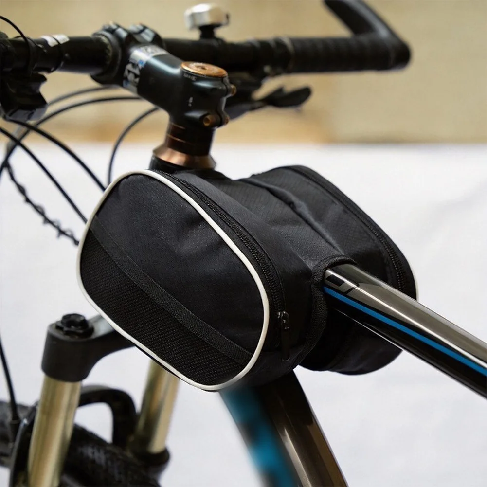 Cycling Front Frame Bag Outdoor Cycling Bag Front Beam Bag High Capacity Waterproof Strip Bike Frame Bag
Cycling Front Frame Bag Outdoor Cycling Bag Front Beam Bag High Capacity Waterproof Strip Bike Frame Bag