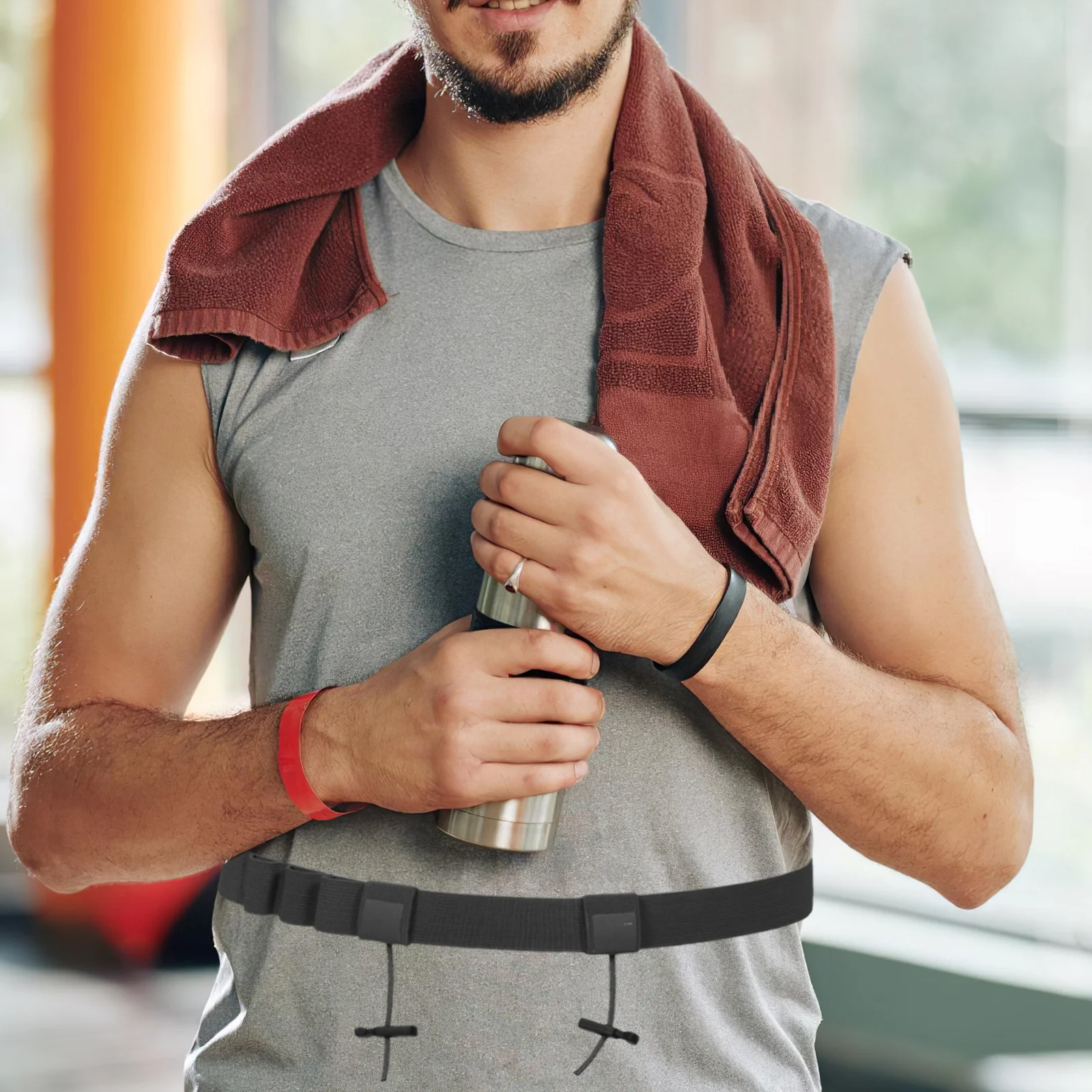 2Pcs Marathon Running Number Belt Adjustable Elastic Bib Strap Race Day Holder with 6 Loops Reflective Cycling Trail Running
2Pcs Marathon Running Number Belt Adjustable Elastic Bib Strap Race Day Holder with 6 Loops Reflective Cycling Trail Running