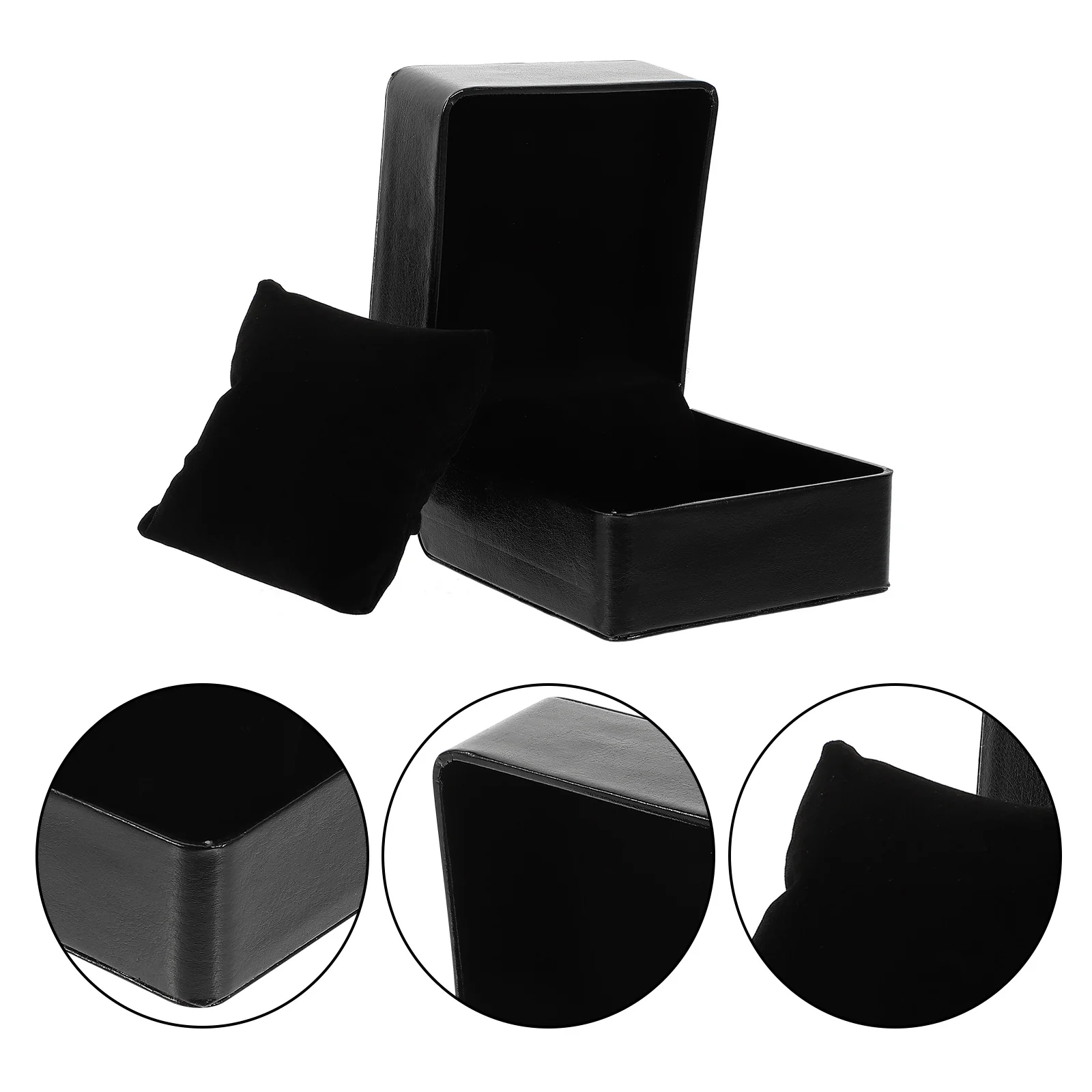 1 Set Watch Storage Box Lightweight Portable Pu Polyester Material Soft Pillow Inside Wrist Watch Display Case High-End Jewelry
1 Set Watch Storage Box Lightweight Portable Pu Polyester Material Soft Pillow Inside Wrist Watch Display Case High-End Jewelry