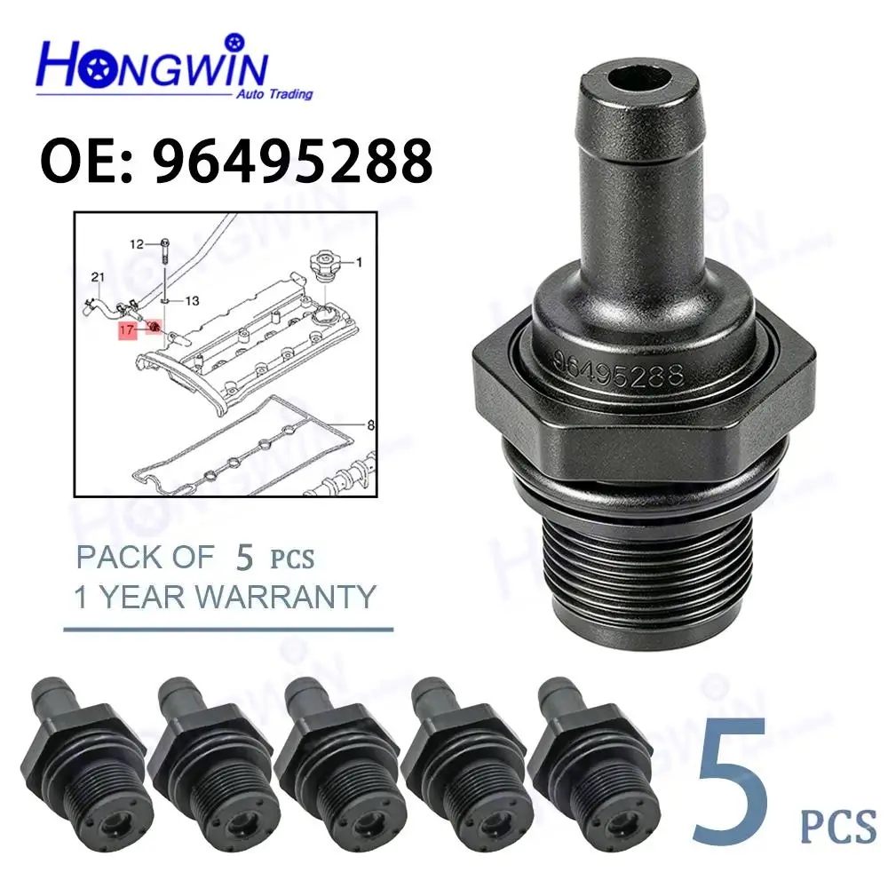 5PCS 96495288 CV2565C Brand New Check Exhaust PCV Valve For Chevrolet Aveo 5 Nissan Sentra Buick Excelle Daewoo Lanos Optra
5PCS 96495288 CV2565C Brand New Check Exhaust PCV Valve For Chevrolet Aveo 5 Nissan Sentra Buick Excelle Daewoo Lanos Optra
