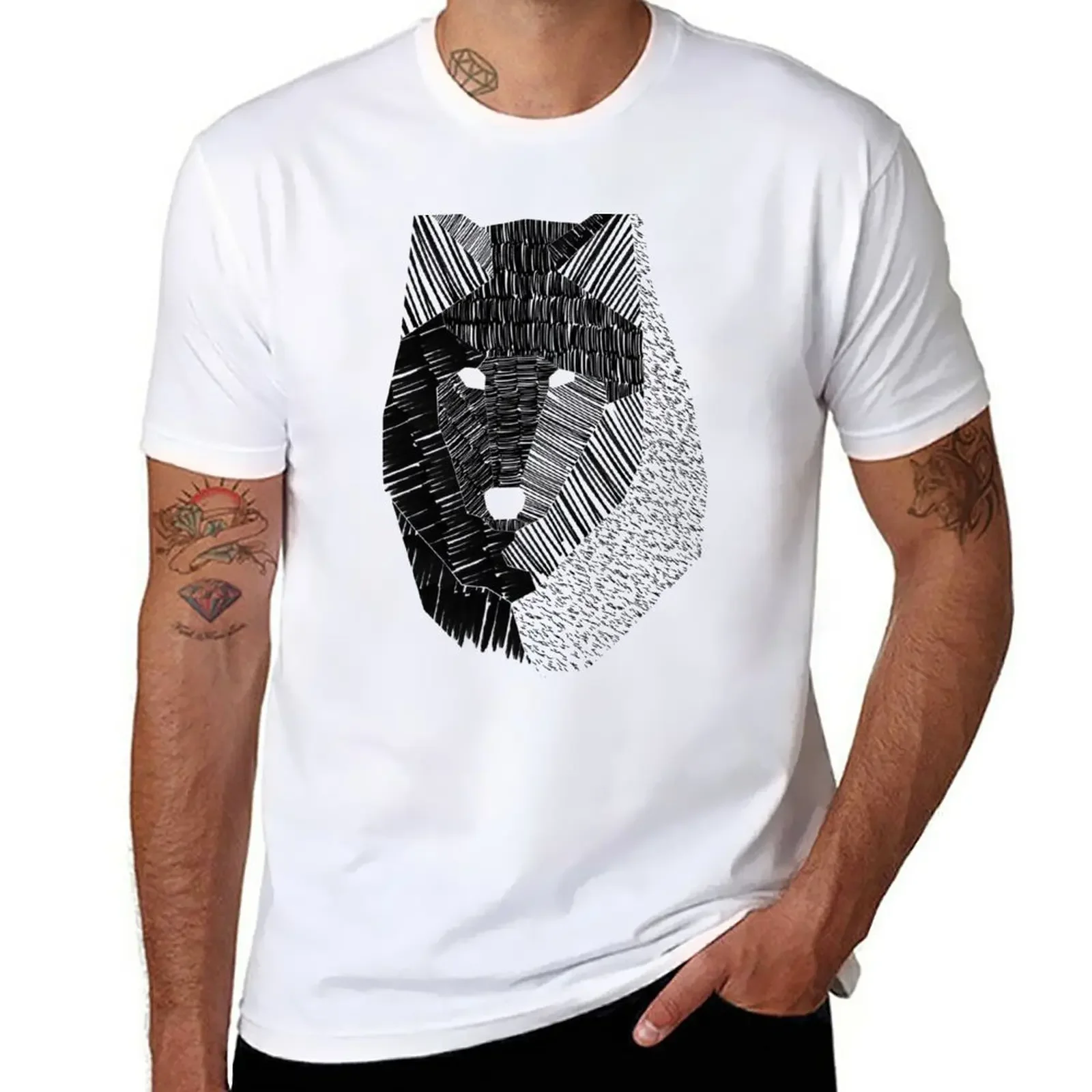 New Wolf Mask T-Shirt customized t shirts blank t funny oversized for men
New Wolf Mask T-Shirt customized t shirts blank t funny oversized for men