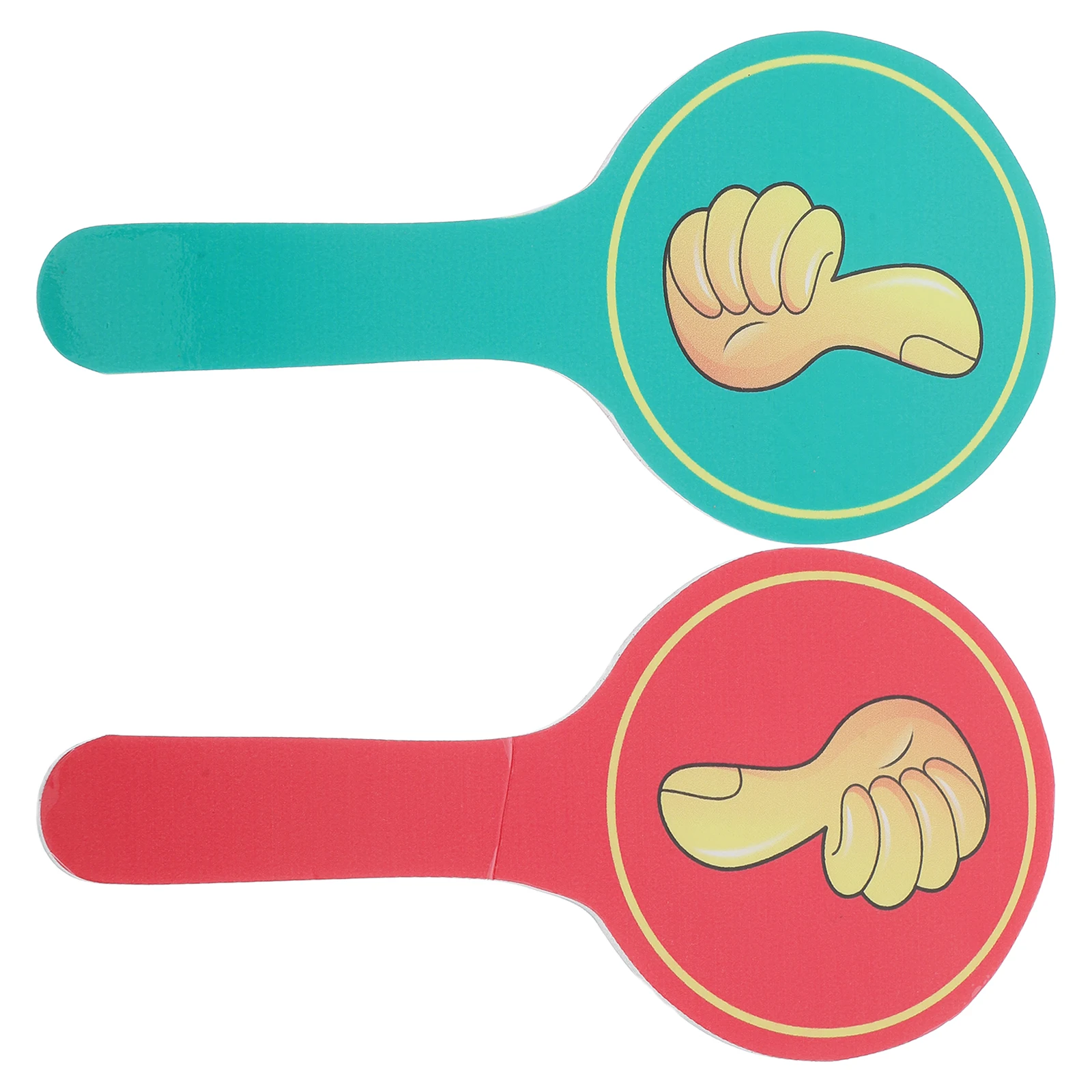 2pcs Handheld Paddles Double Sided Bright Graphics Reusable Plastic Classroom Voting Tools Teacher Aids Teaching
2pcs Handheld Paddles Double Sided Bright Graphics Reusable Plastic Classroom Voting Tools Teacher Aids Teaching