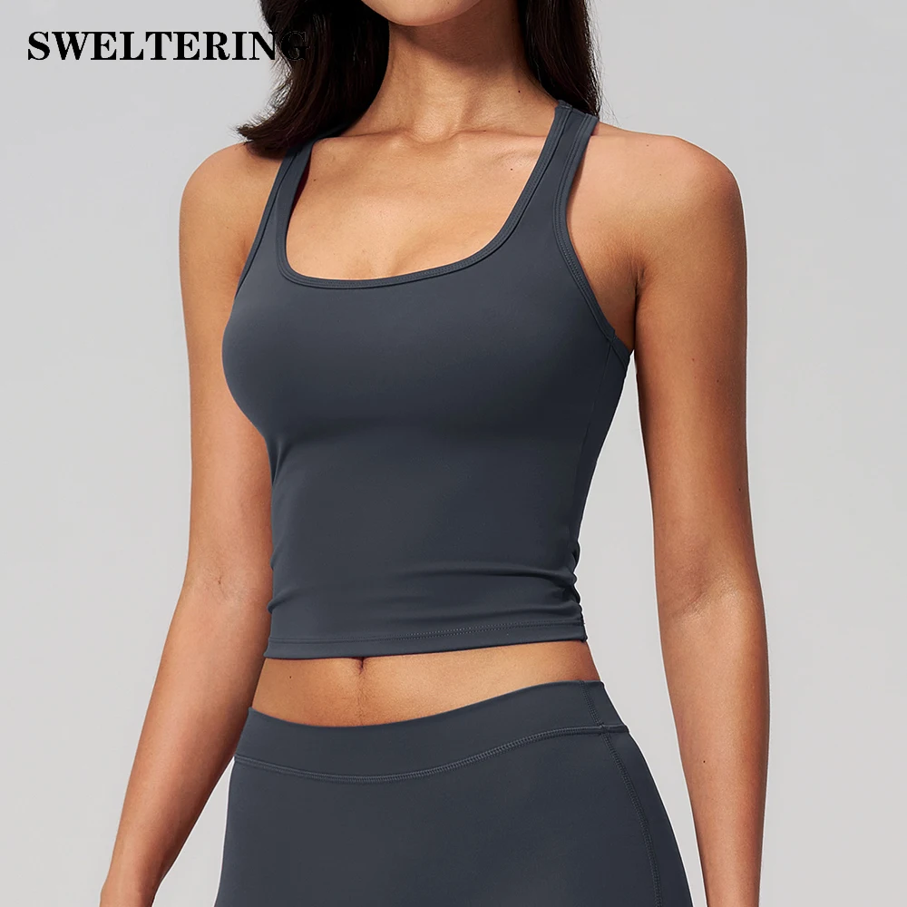 Solid Color Yoga Tank Top Women's Breathable Sports Bra Shockproof Gym Fitness Underwear Female Workout Sports Underwear
Solid Color Yoga Tank Top Women's Breathable Sports Bra Shockproof Gym Fitness Underwear Female Workout Sports Underwear