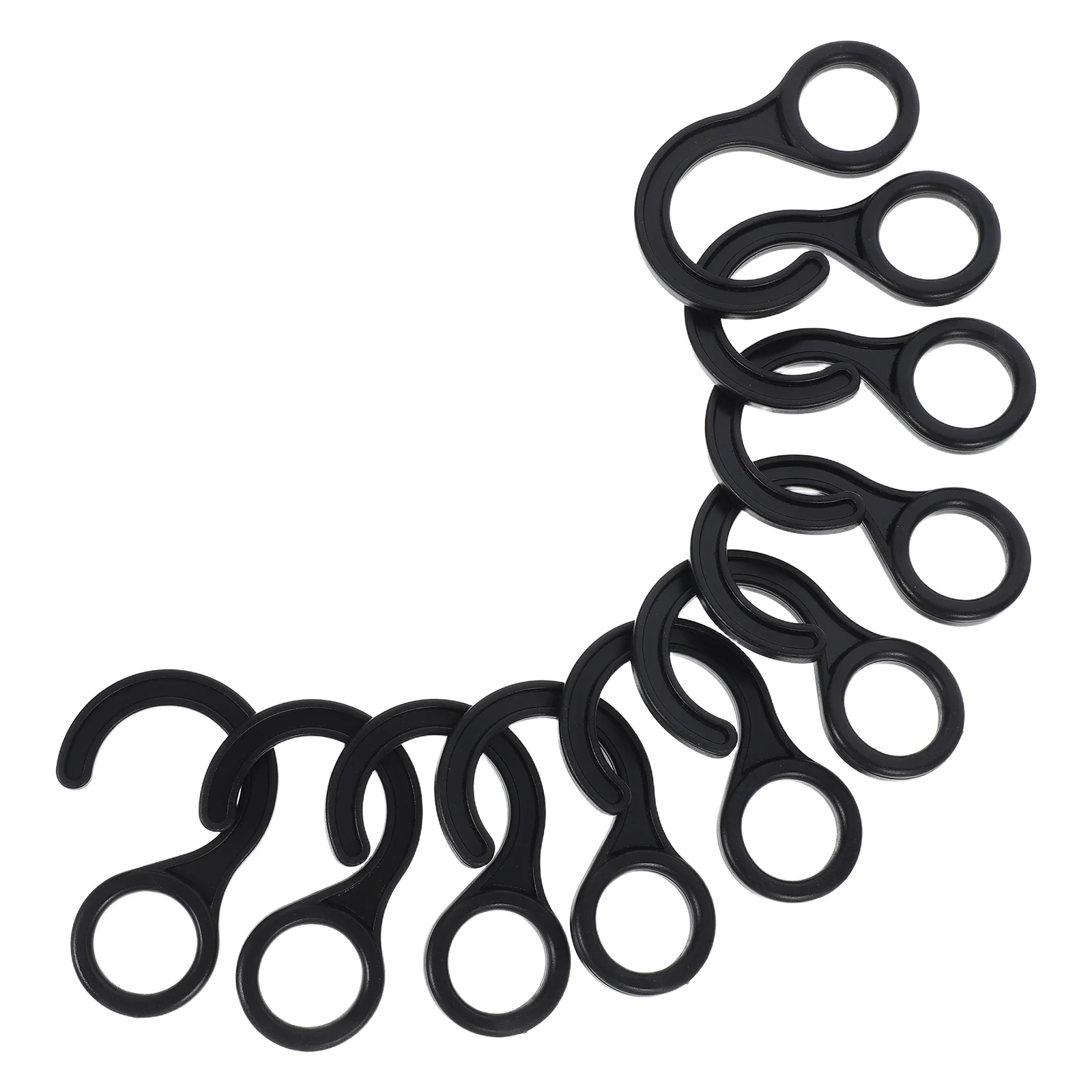 10 Pcs Outdoor Tent Hook Circle Hooks for Sea Fishing Camping Bbq Side Diving Caravan Awning Black Rv Cave Indicator Crank
10 Pcs Outdoor Tent Hook Circle Hooks for Sea Fishing Camping Bbq Side Diving Caravan Awning Black Rv Cave Indicator Crank