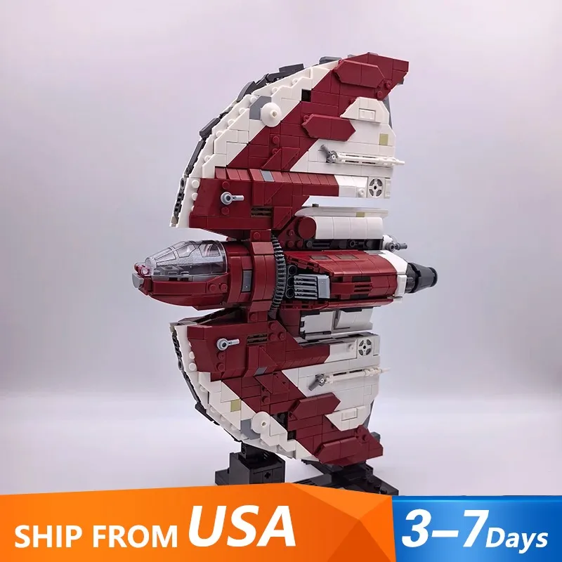 1374 шт. MOC Space War T6-Shuttle космический корабль строительные блоки звезда модель космического корабля украшение для рабочего стола креативные игрушки «сделай сам» Рождественский подарок
1374 шт. MOC Space War T6-Shuttle космический корабль строительные блоки звезда модель космического корабля украшение для рабочего стола креативные игрушки «сделай сам» Рождественский подарок