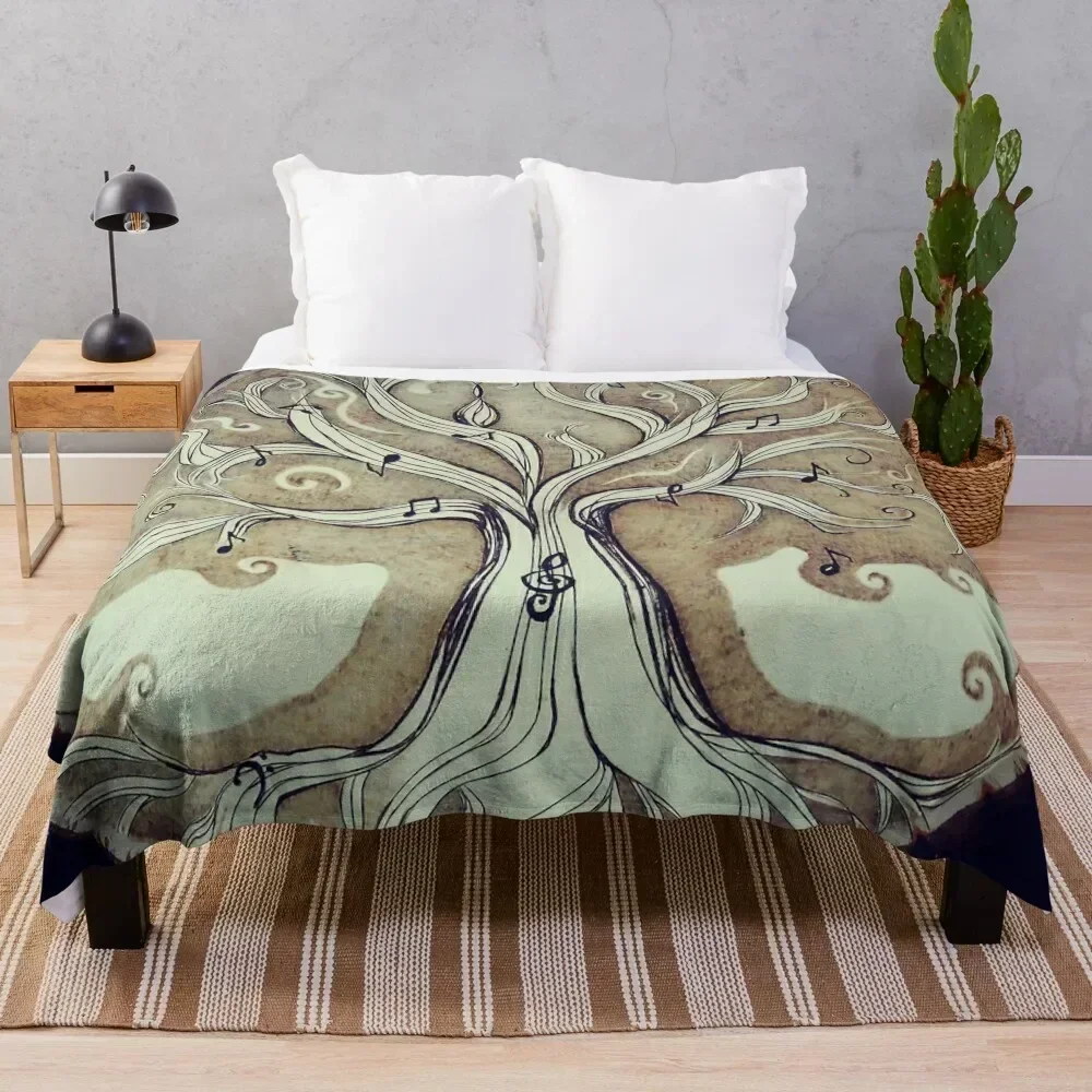 Tree of Music Throw Blanket Modern Design Soft Blanket for Home Decor
Tree of Music Throw Blanket Modern Design Soft Blanket for Home Decor