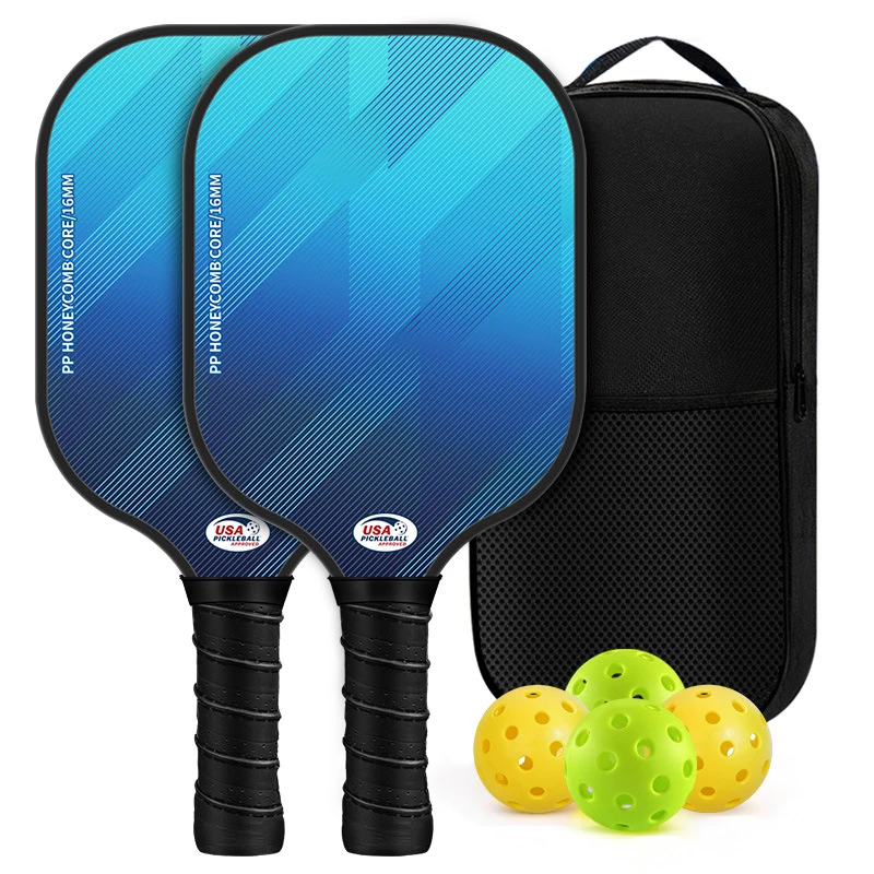 Fiberglass Pickleball Racket Set for Sports Training
Fiberglass Pickleball Racket Set for Sports Training