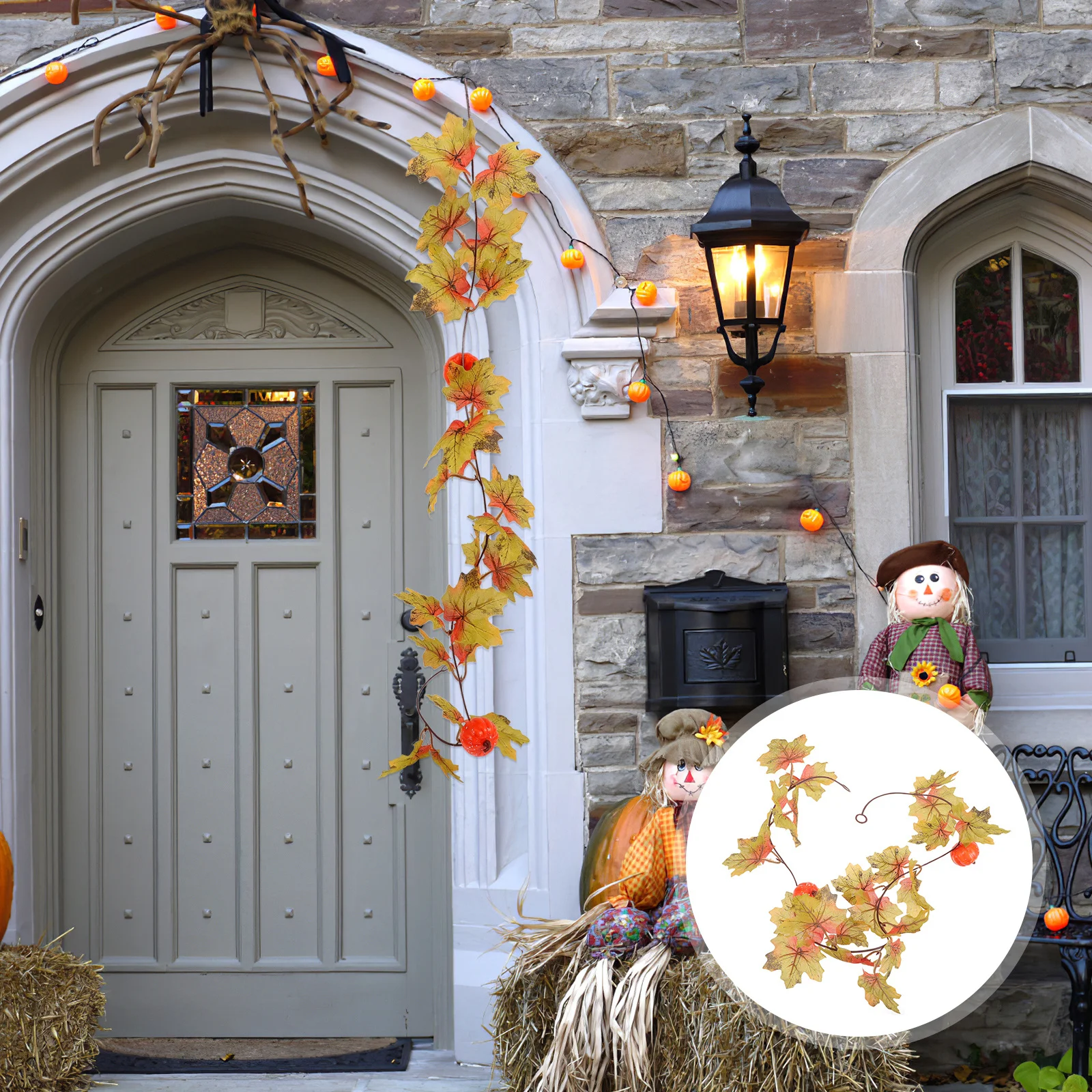 Premium Simulation Maple Leaf Pumpkin Rattan Garland Fall Festival Home Decoration Hanging Vine Decorative Artificial Rattan For
Premium Simulation Maple Leaf Pumpkin Rattan Garland Fall Festival Home Decoration Hanging Vine Decorative Artificial Rattan For