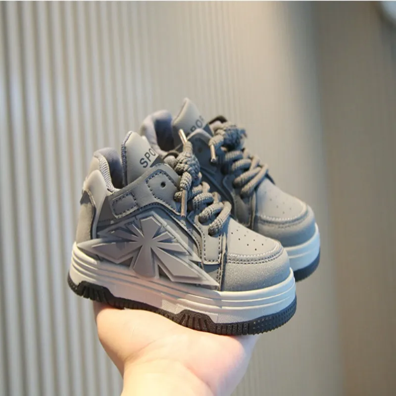 Children's Sports Shoes 2025 Spring New Style Boys' Casual Board Shoes High Top Soft Sole Girls' White Shoes Blue Gray Off White
Children's Sports Shoes 2025 Spring New Style Boys' Casual Board Shoes High Top Soft Sole Girls' White Shoes Blue Gray Off White