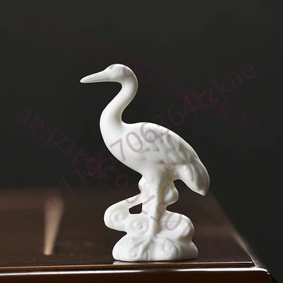 Chinese Modern Ceramics White Crane Desktop Ornament, Creative Animal, Living Room Decoration, Garden Bonsai Crafts
Chinese Modern Ceramics White Crane Desktop Ornament, Creative Animal, Living Room Decoration, Garden Bonsai Crafts